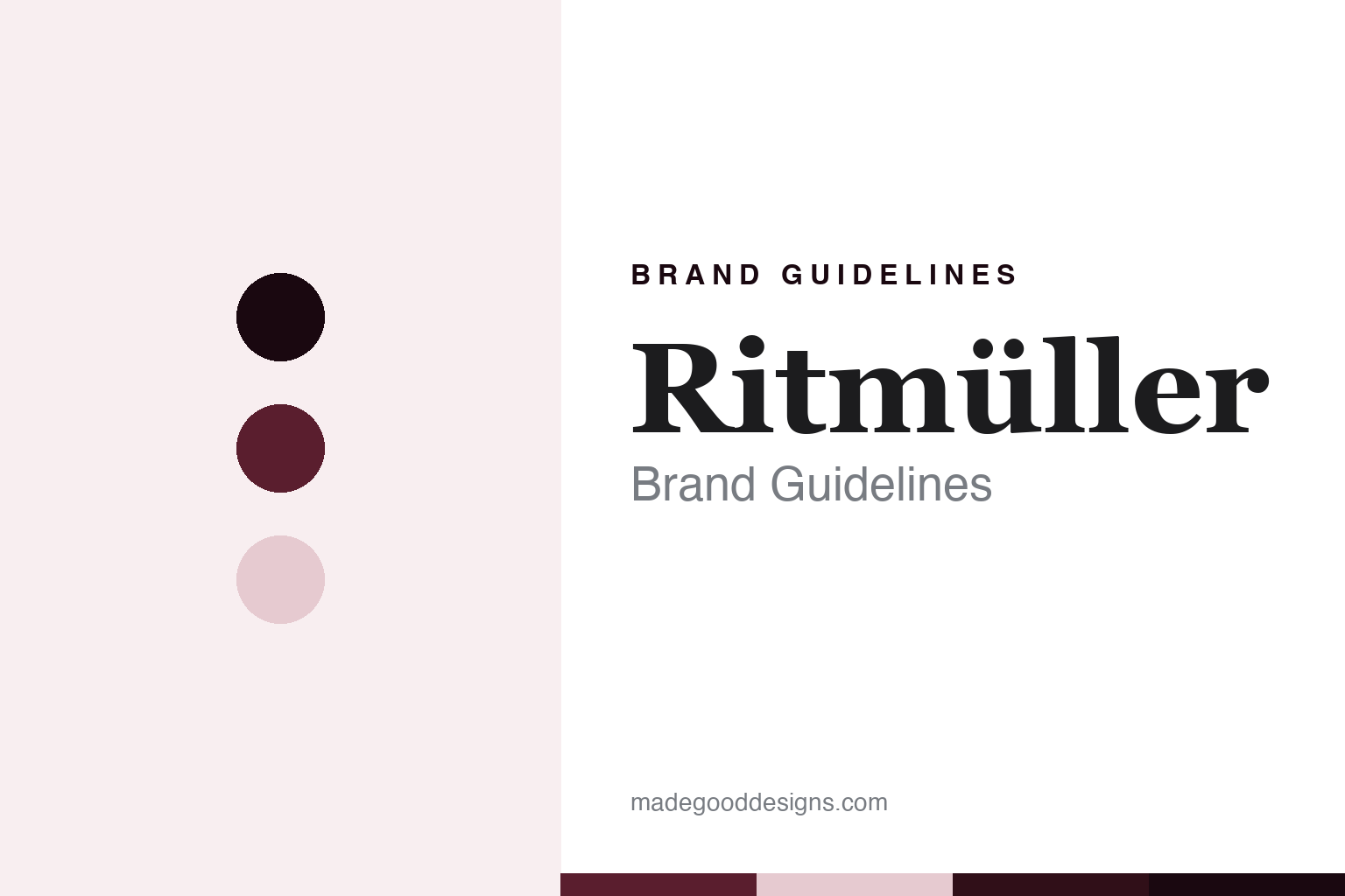 Ritmüller Brand Guidelines: A Göttingen Name, Revived in Guangzhou
