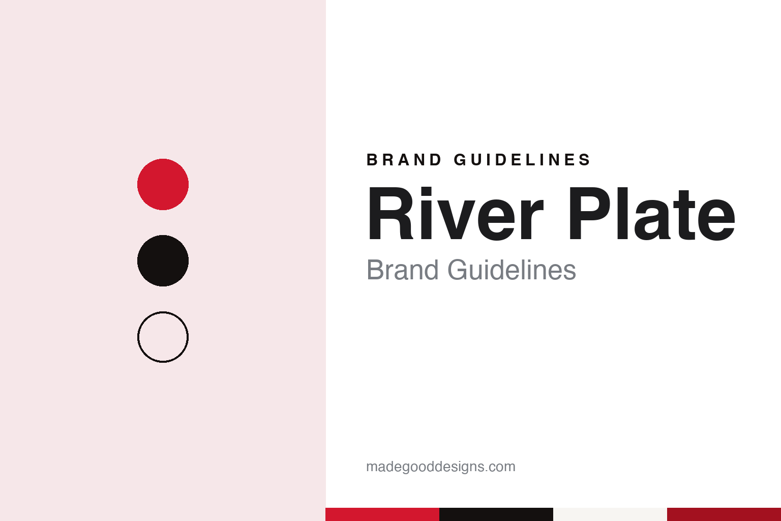 River Plate Brand Guidelines: A Name From a Dock, a Red Sash and El Monumental
