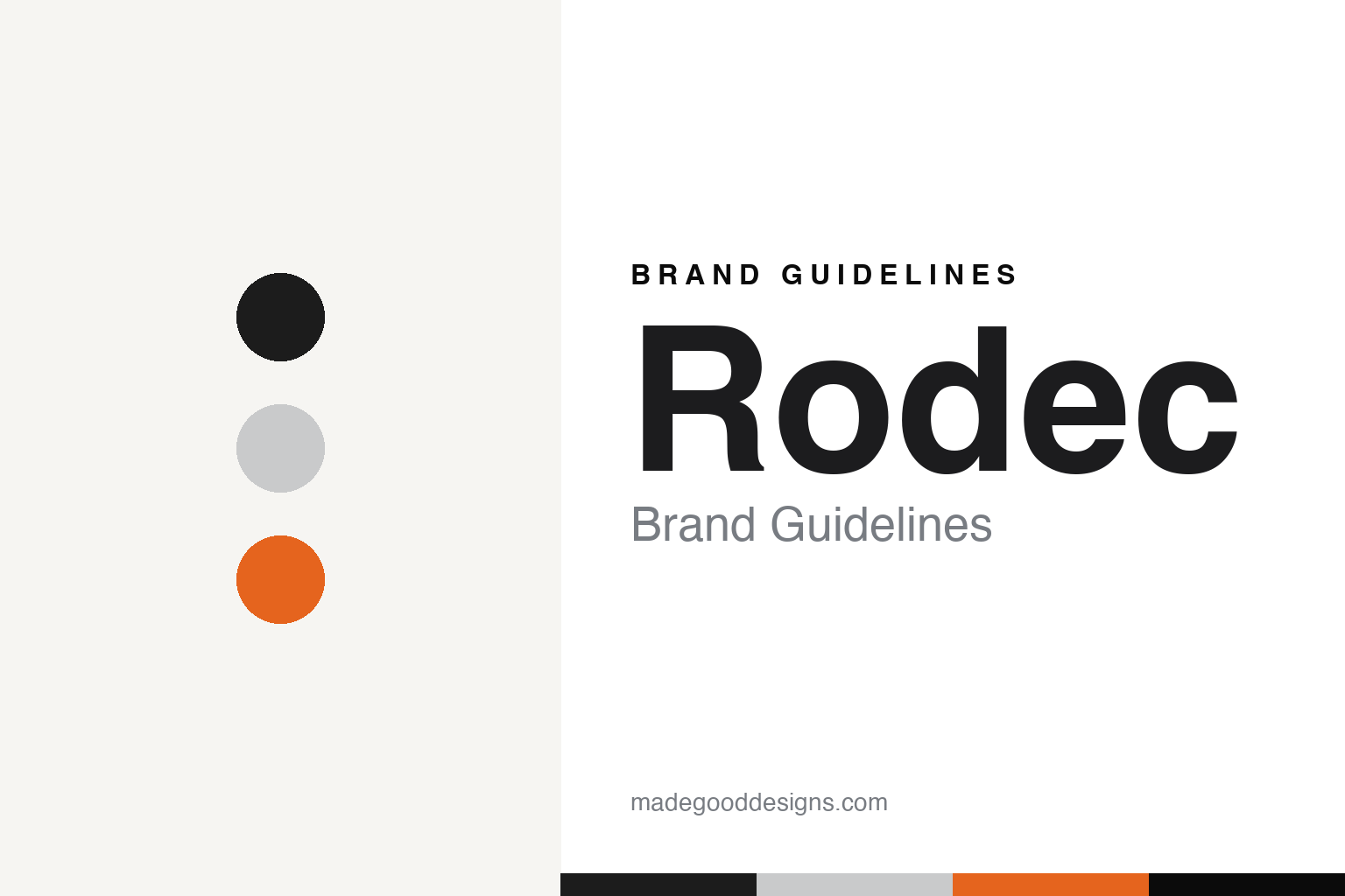 Rodec Brand Guidelines: The Antwerp Mixer Maker Behind the MX180