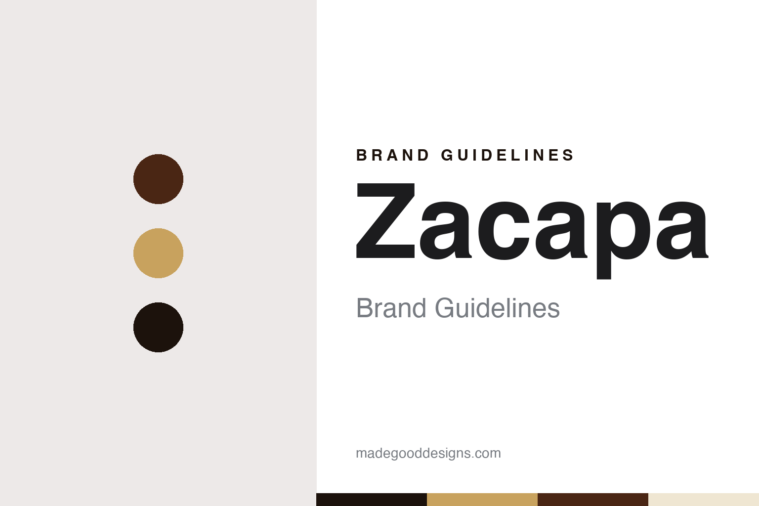 Zacapa Brand Guidelines: The Guatemalan Centenary Rum Wrapped in a Woven Petate Band
