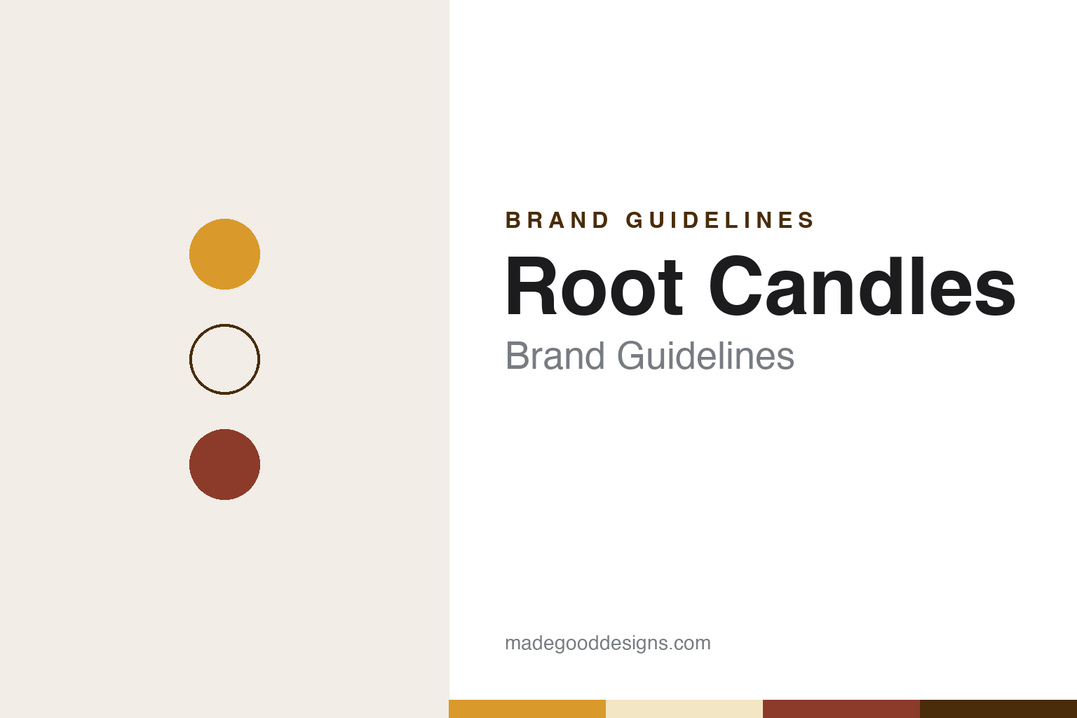 Root Candles Brand Guidelines: The Medina Beekeeping Company That Turned to Beeswax Candles