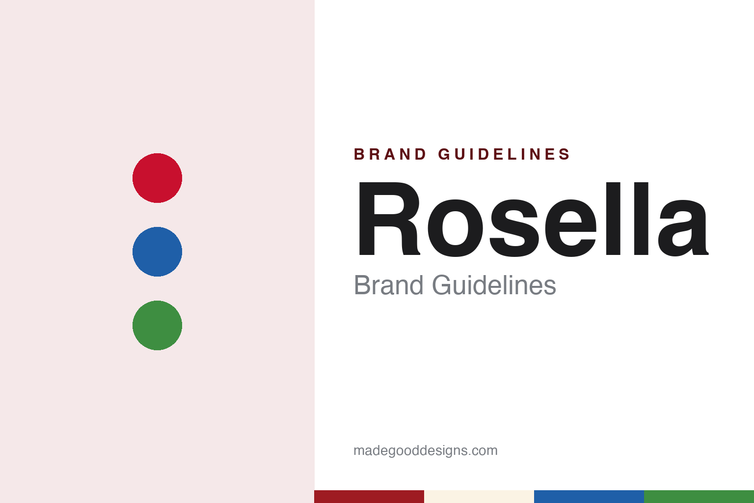 Rosella Brand Guidelines: The 1895 Carlton Tomato Sauce That Closed in 2013 and Came Back