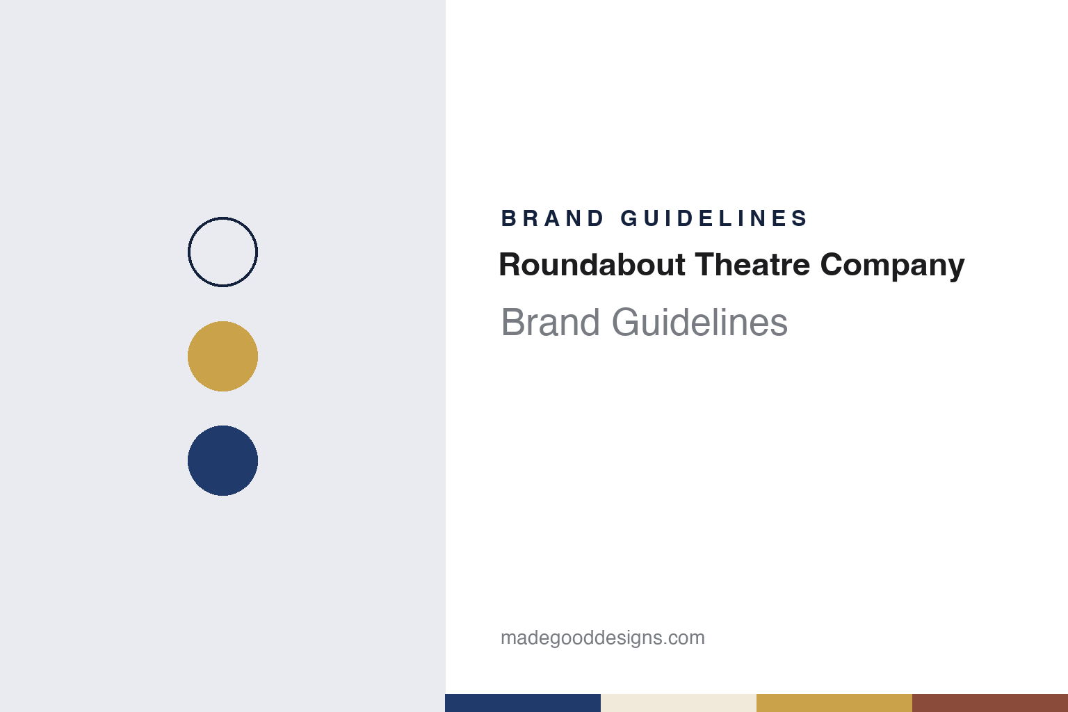 Roundabout Theatre Company Brand Guidelines: A 1965 Chelsea Basement, Studio 54 and the Todd Haimes Theatre