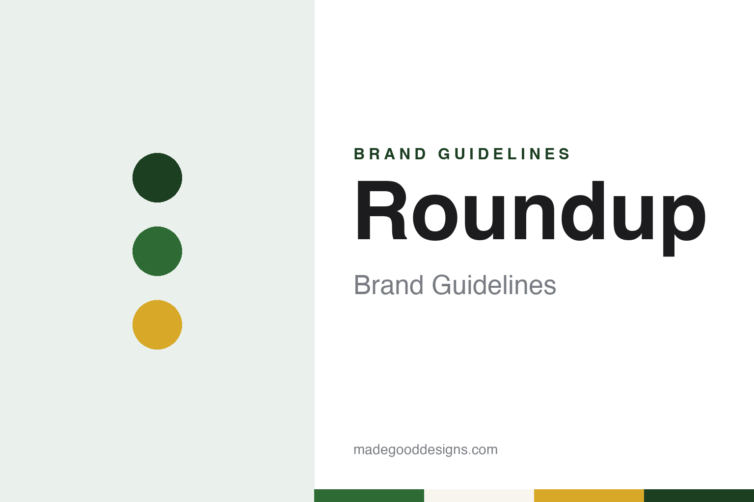 Roundup Brand Guidelines: The Monsanto Herbicide Name Now Owned by Bayer