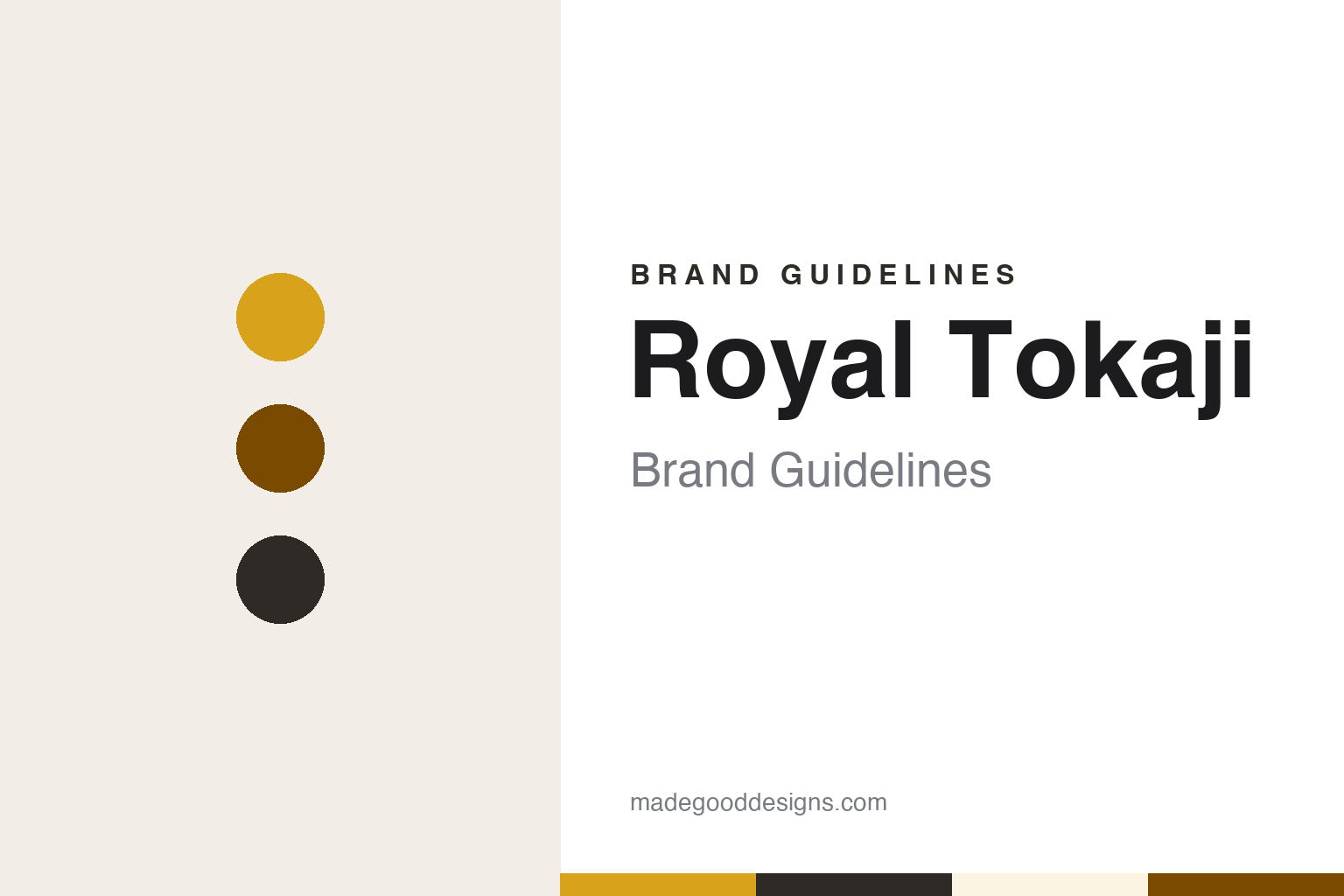 Royal Tokaji brand guidelines — abstract colour discs and material texture (original homage; not a Royal Tokaji product or logo)