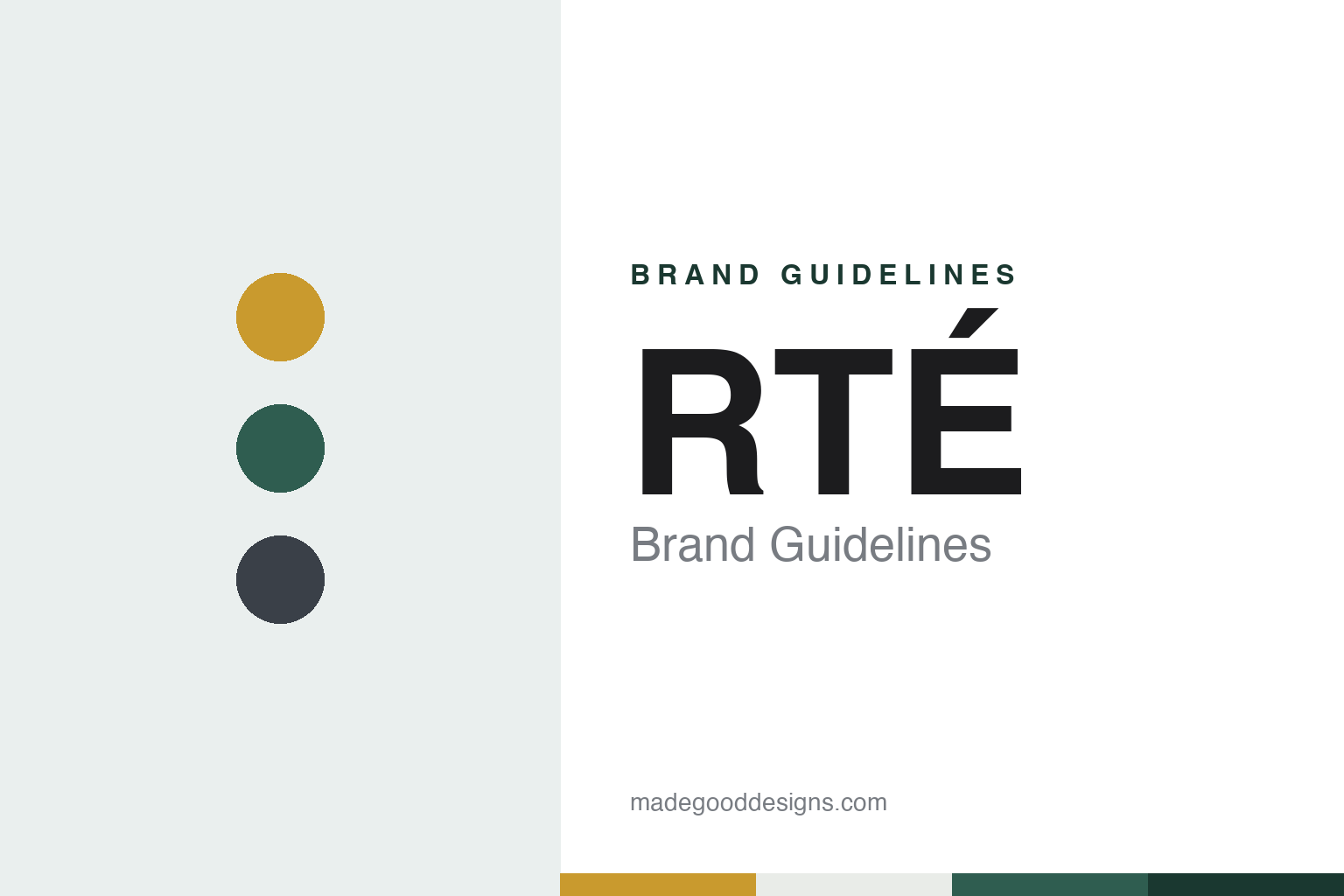 RTÉ Brand Guidelines: From 2RN in 1926 to Three Letters and a Fada