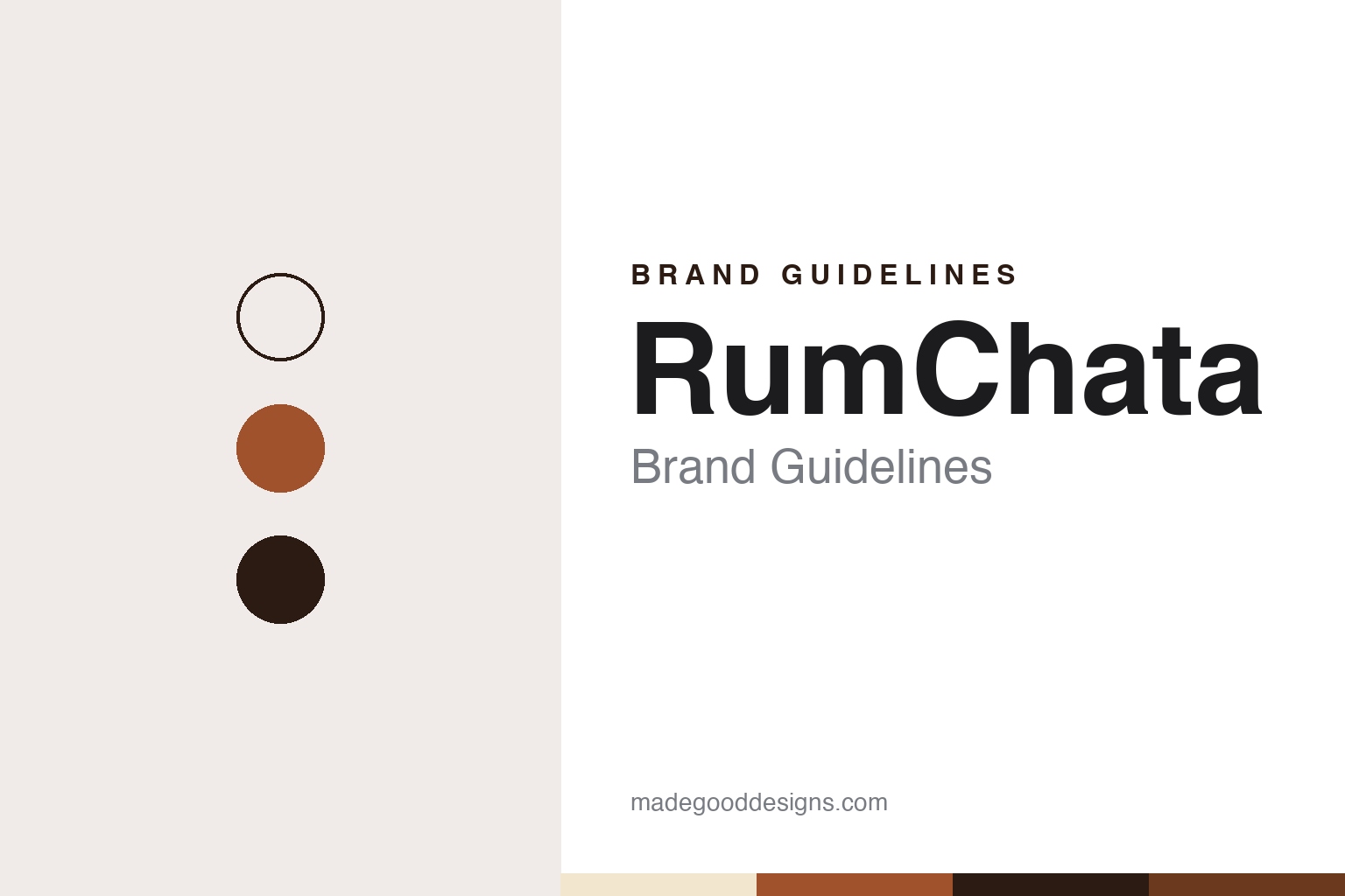 RumChata Brand Guidelines: The Wisconsin Horchata Cream Liqueur Launched in 2009