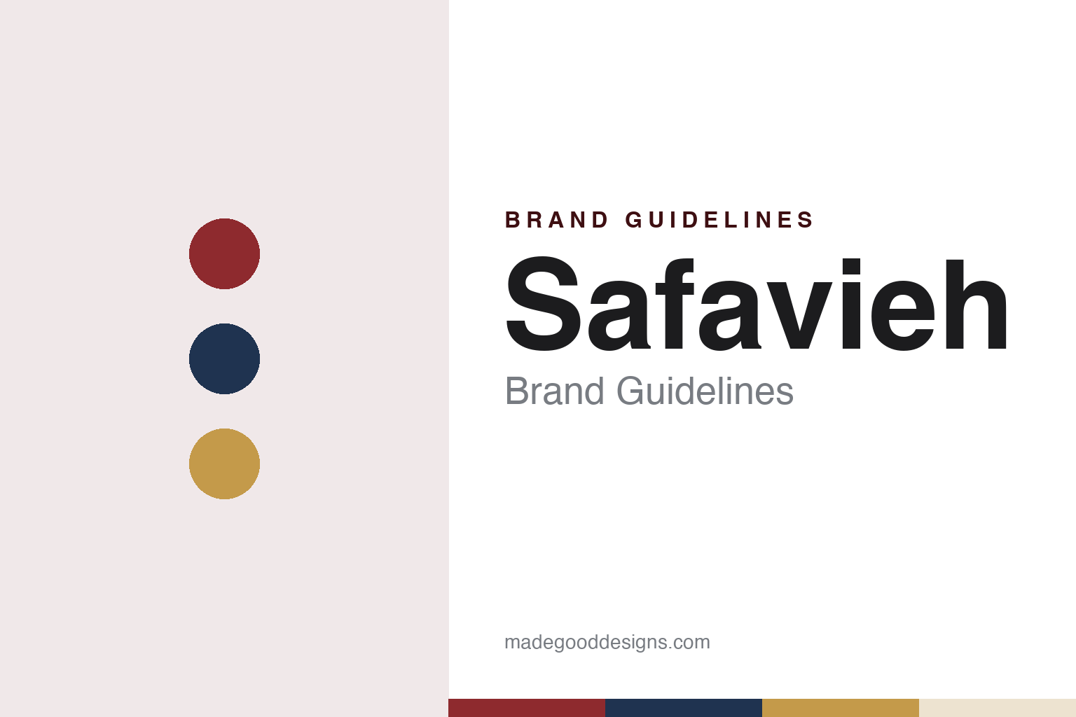 Safavieh Brand Guidelines: Isfahan Rug Exporter, New York Since 1978