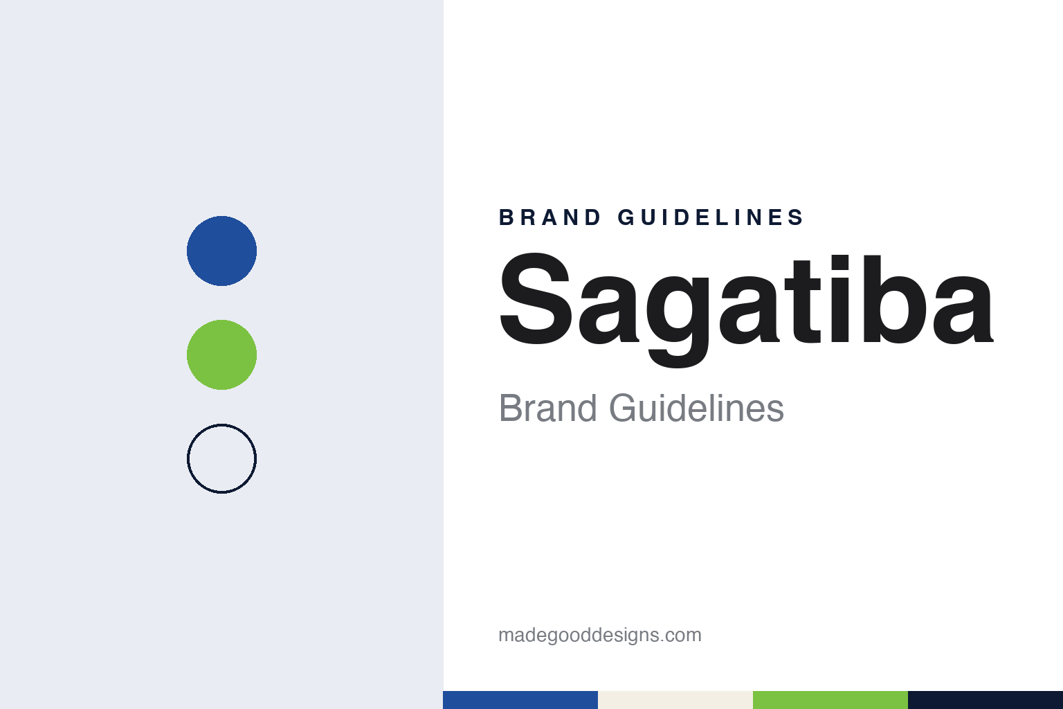 Sagatiba brand guidelines — abstract colour discs and material texture (original homage; not a Sagatiba product or logo)