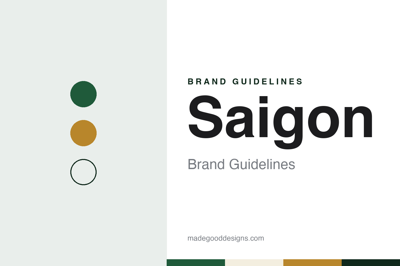 Saigon Beer Brand Guidelines: The 1875 Brewery Brand Now Owned Through ThaiBev
