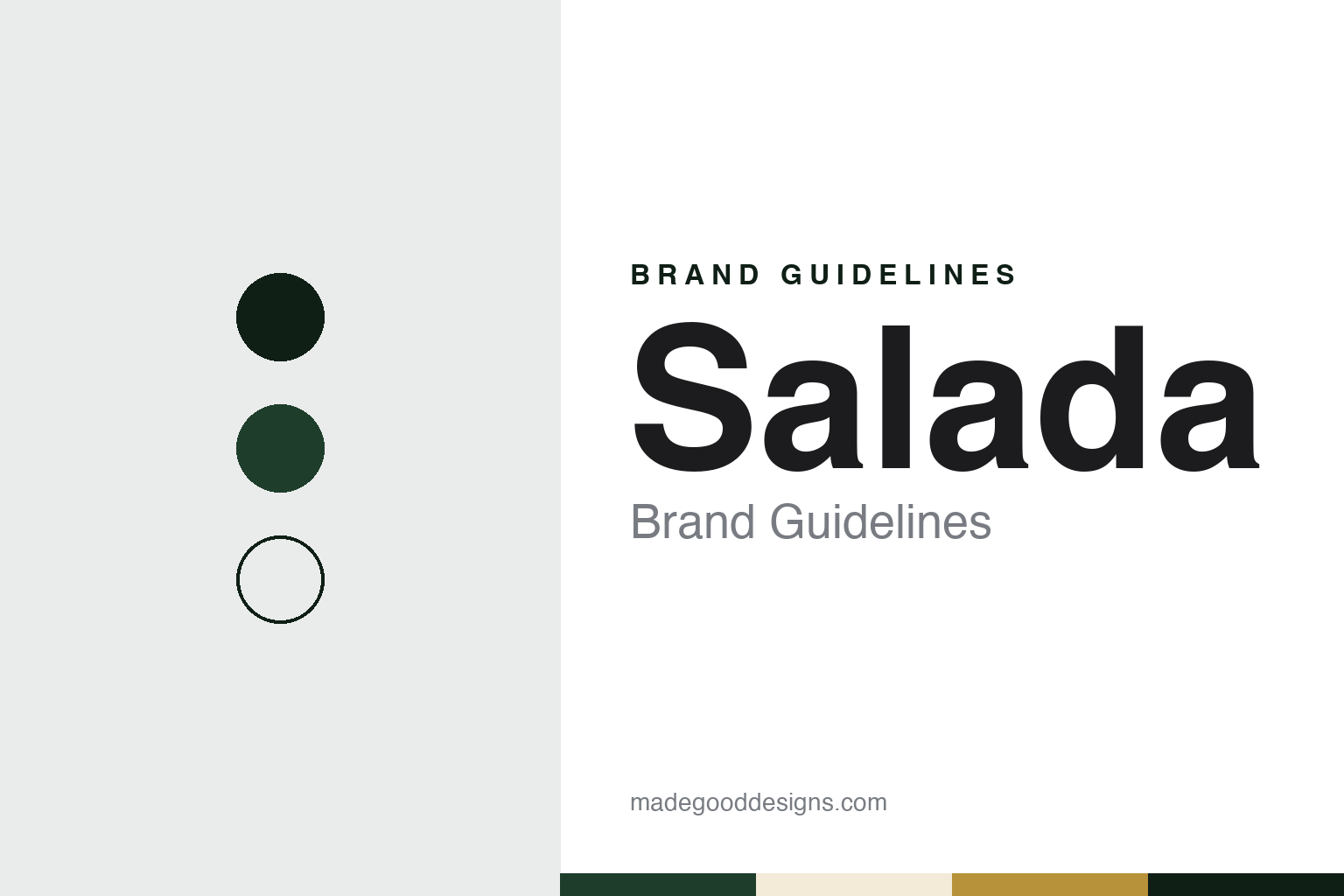 Salada Brand Guidelines: Peter Larkin’s Toronto Packet Tea, Now Owned Twice Over