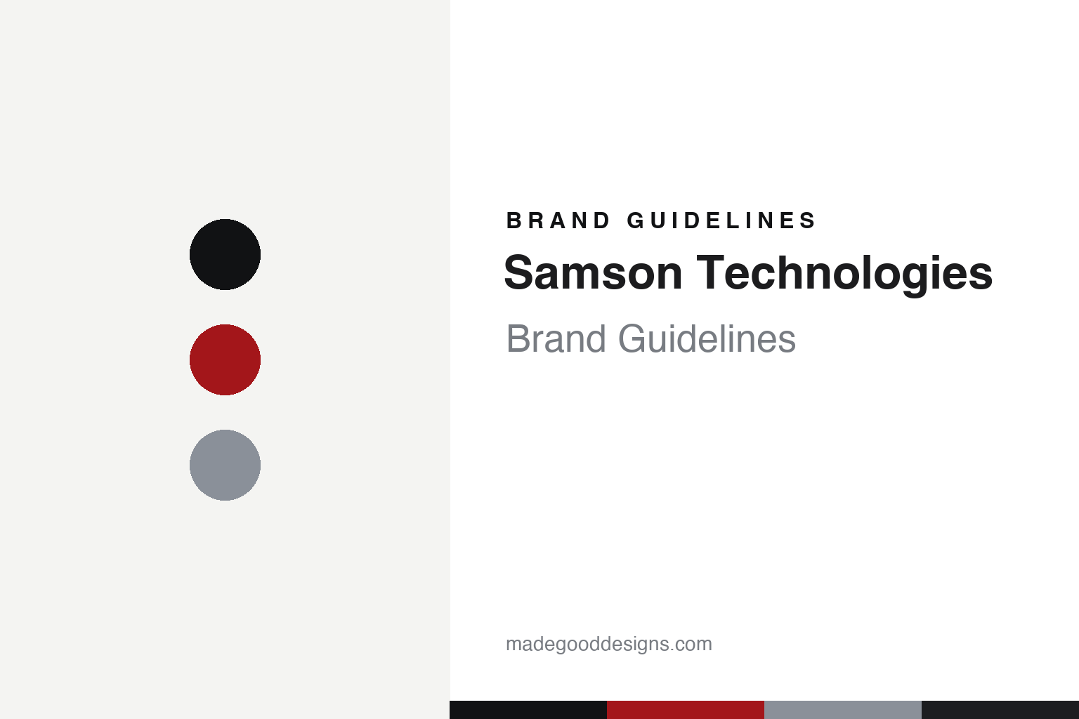 Samson Technologies Brand Guidelines: From 1980 Wireless to the USB Microphone