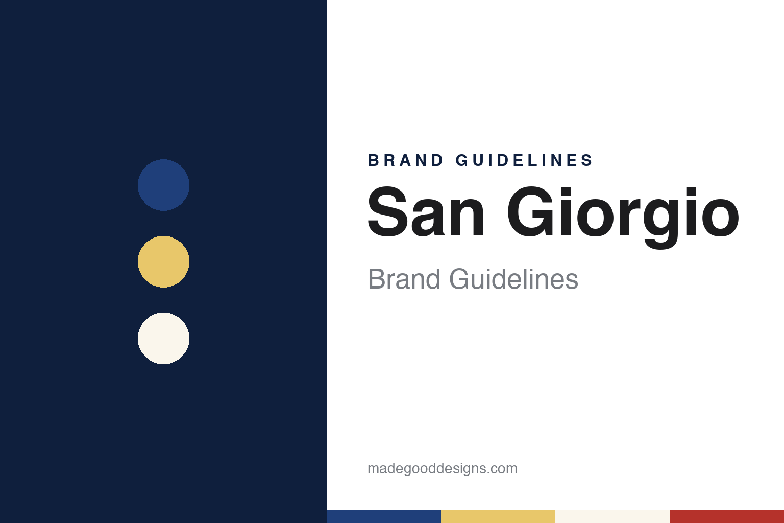 San Giorgio Brand Guidelines: A Lebanon, Pennsylvania Macaroni Plant, Hershey and Winland Foods