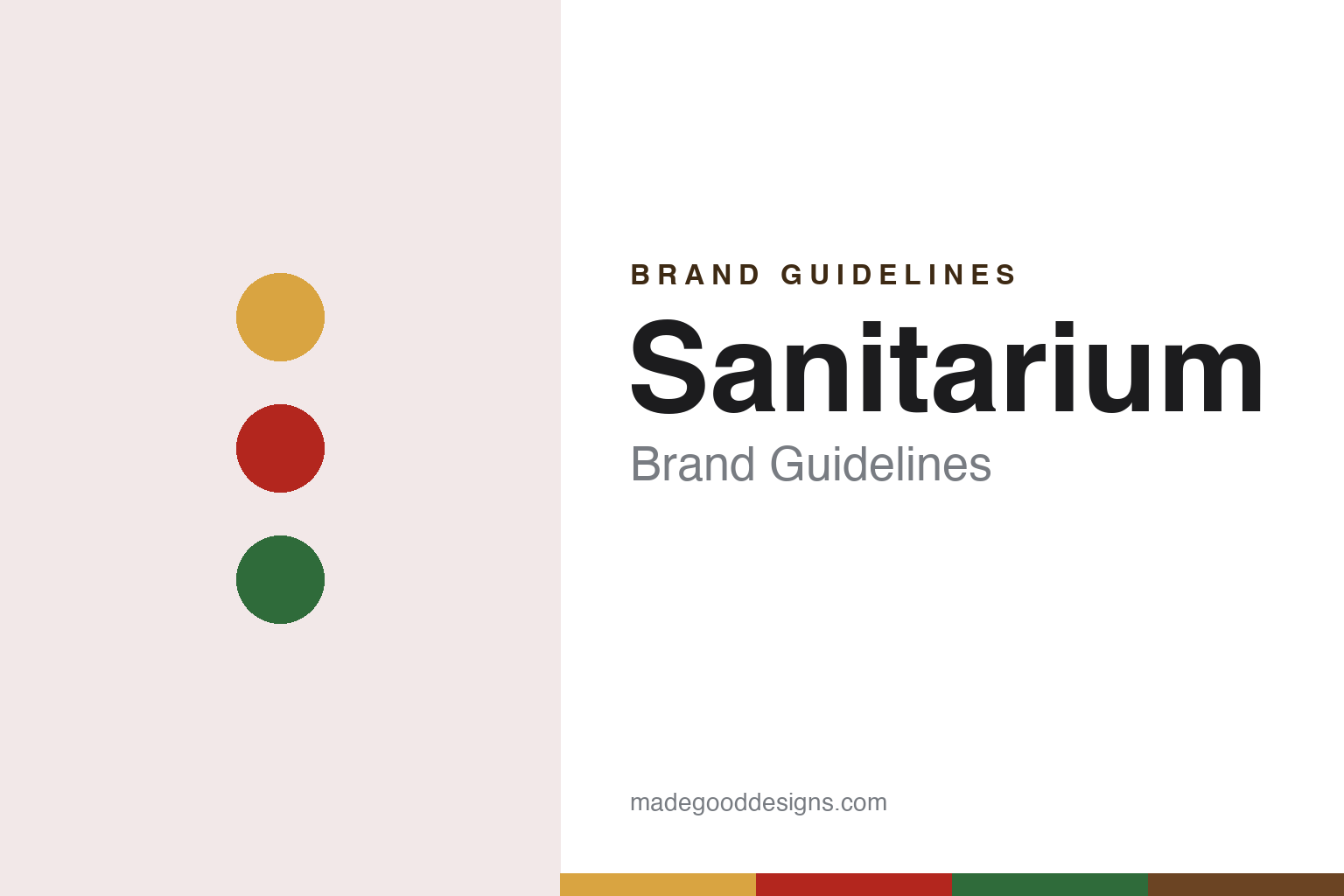 Sanitarium brand guidelines — abstract colour discs and material texture (original homage; not a Sanitarium product or logo)