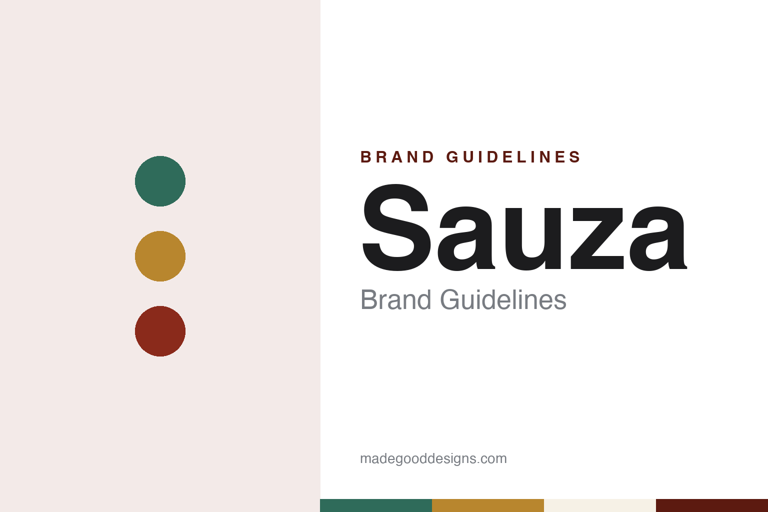 Sauza brand guidelines — abstract colour discs and material texture (original homage; not a Sauza product or logo)