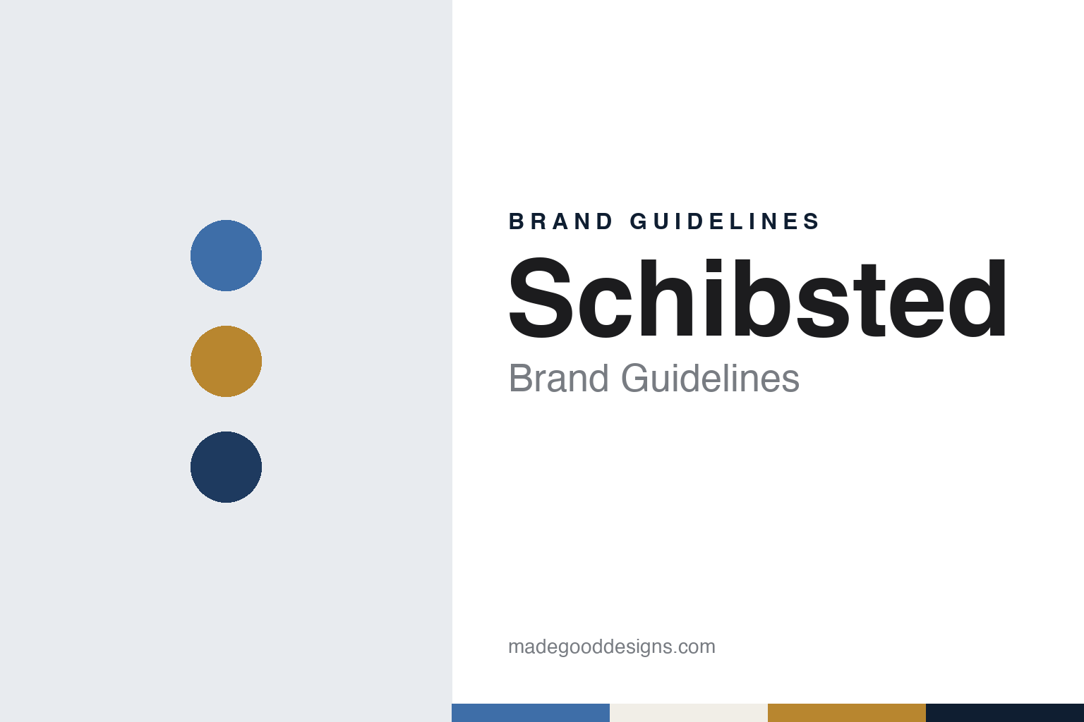 Schibsted Brand Guidelines: An 1839 Oslo Printer, Aftenposten and the 2024 Split