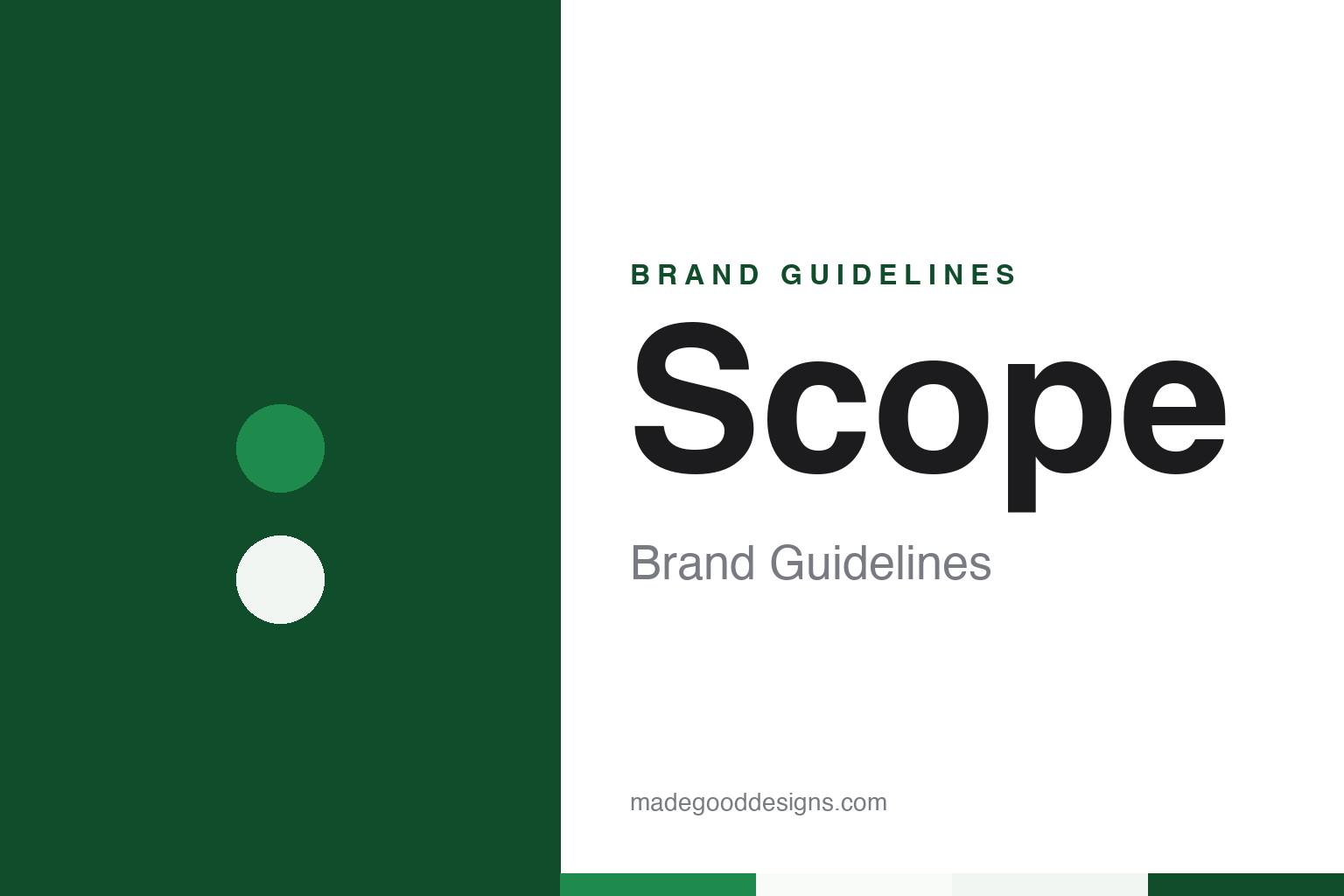 Scope brand guidelines — abstract colour discs and material texture (original homage; not a Scope product or logo)