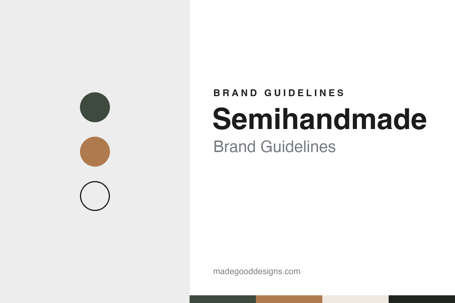Semihandmade Brand Guidelines: The California Door Maker Built Around IKEA Cabinets