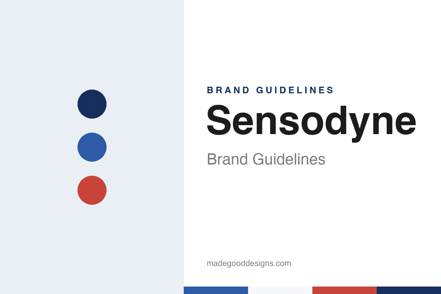 Sensodyne brand guidelines — abstract colour discs and material texture (original homage; not a Sensodyne product or logo)