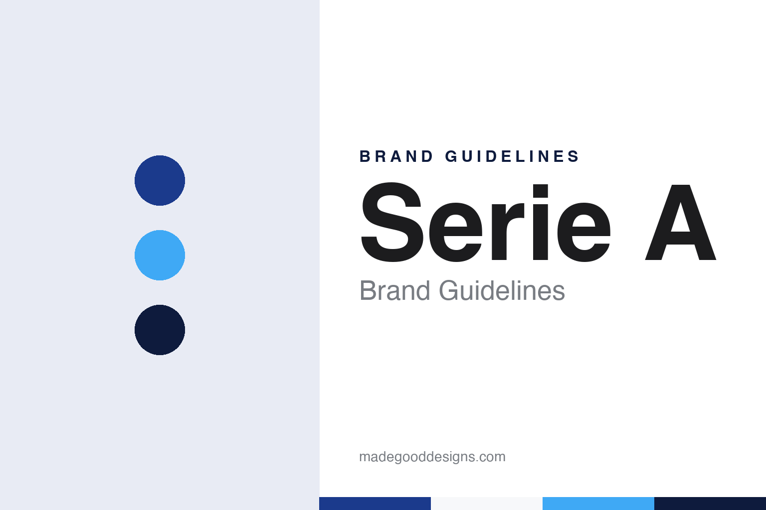 Serie A brand guidelines — abstract colour discs and material texture (original homage; not a Serie A product or logo)