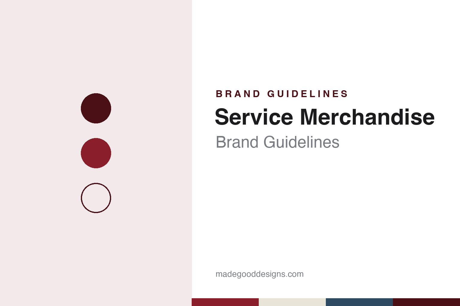 Service Merchandise Brand Guidelines: The Nashville Catalogue Showroom and Its Conveyor Belt