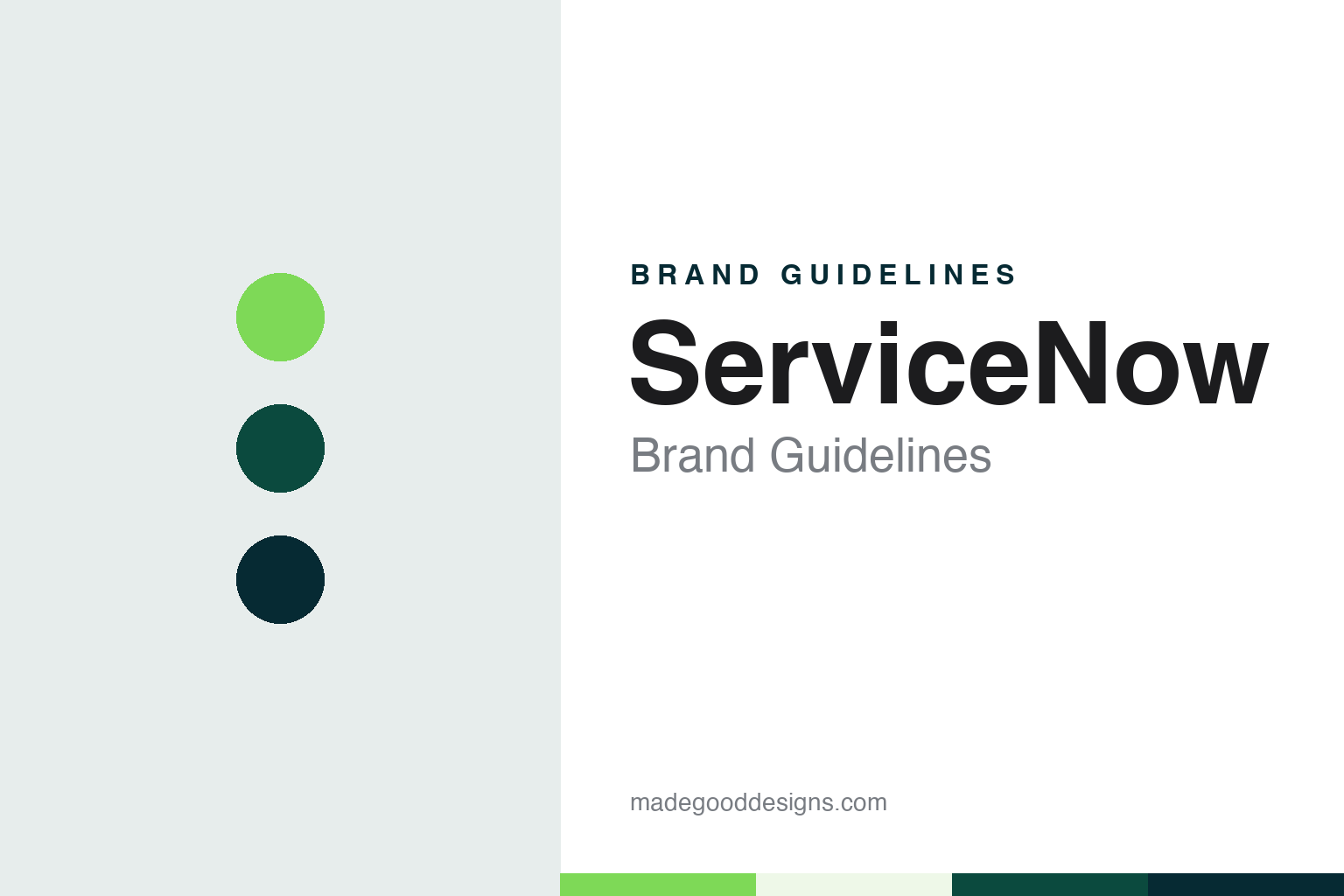 ServiceNow brand guidelines — abstract colour discs and material texture (original homage; not a ServiceNow product or logo)