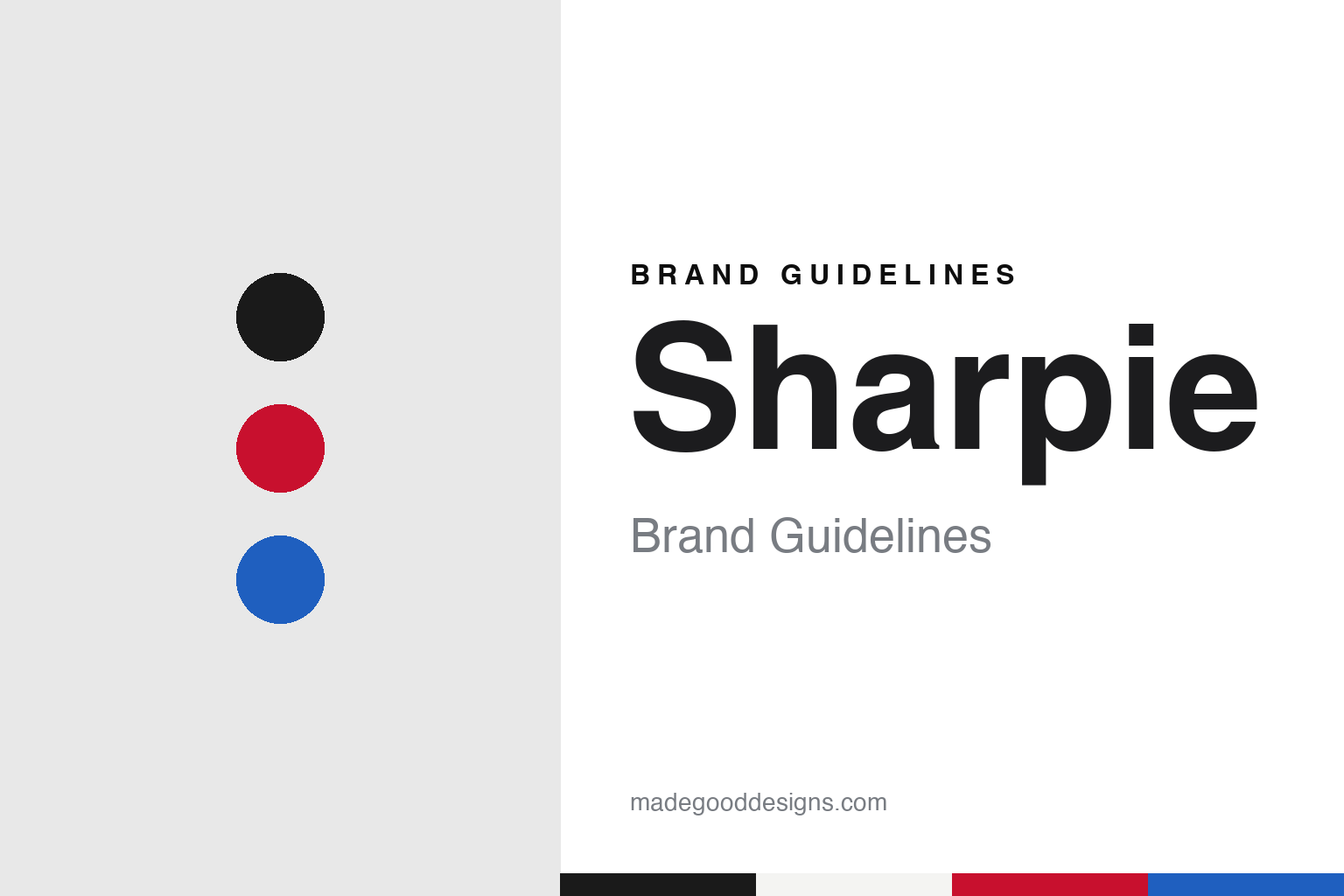 Sharpie Brand Guidelines: Sanford’s 1964 Permanent Marker, a Newell Brand Since 1992