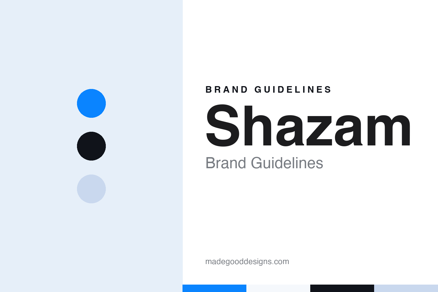 Shazam Brand Guidelines: A 1999 Idea, the 2580 Number and Apple Since 2018
