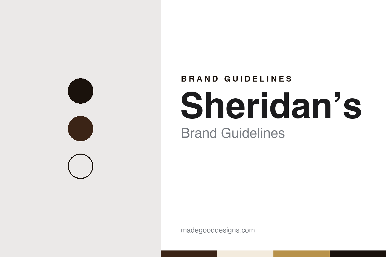 Sheridan’s Brand Guidelines: The Twin-Chambered Irish Coffee-and-Cream Liqueur