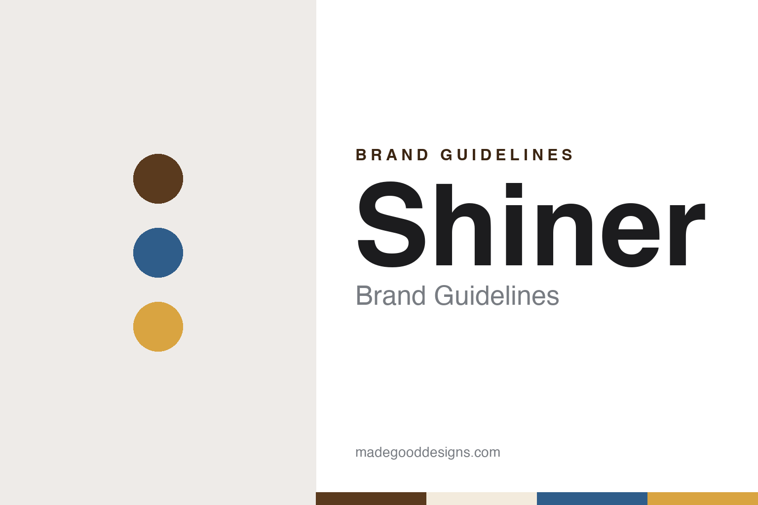 Shiner Brand Guidelines: The Spoetzl Brewery’s Texas Bock Since 1909
