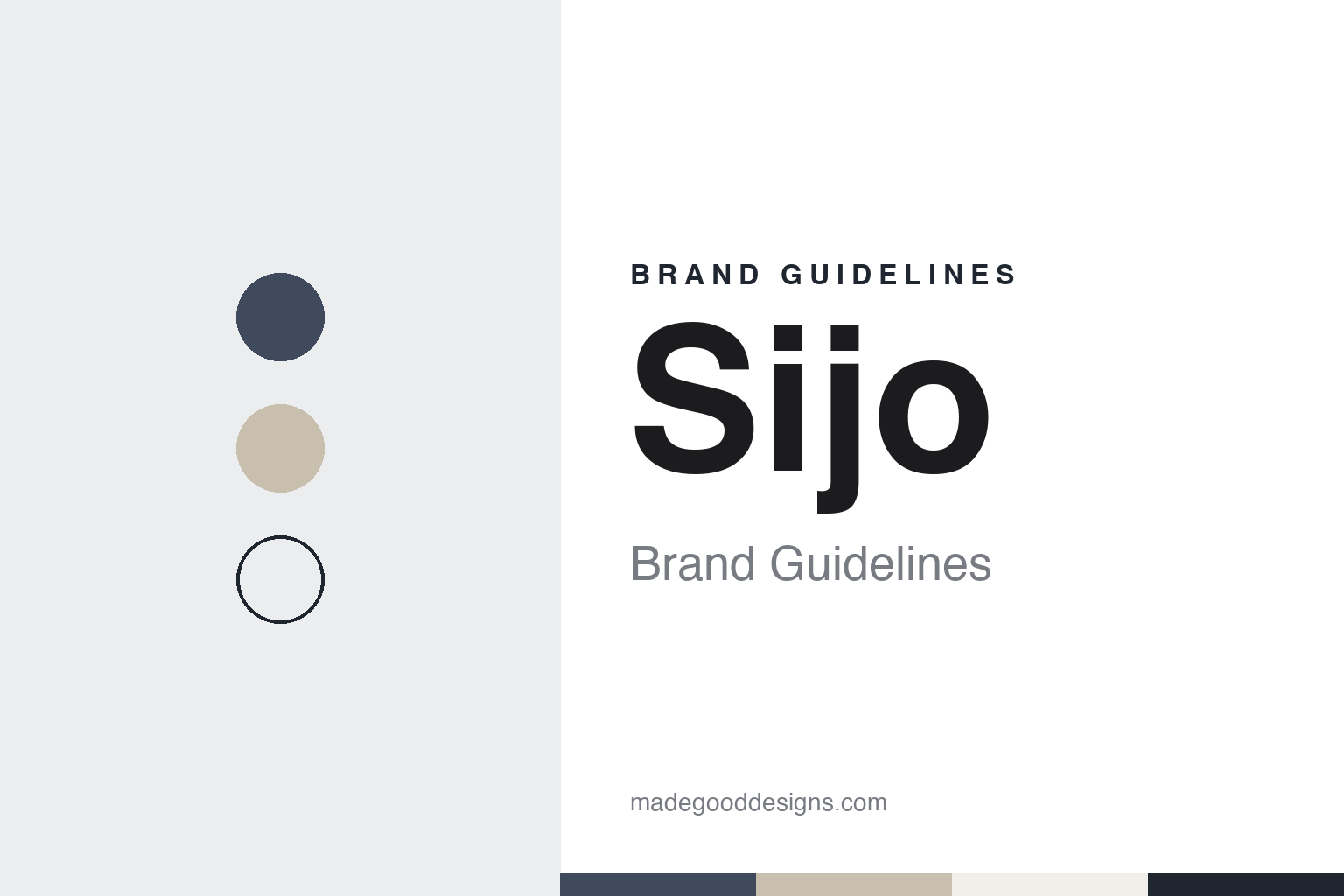 Sijo Brand Guidelines: The Bedding Brand Named for a Form of Poetry