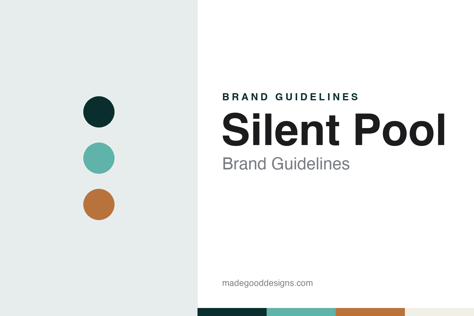 Silent Pool Brand Guidelines: The Surrey Hills Gin in an Aqua Bottle, Owned by William Grant & Sons