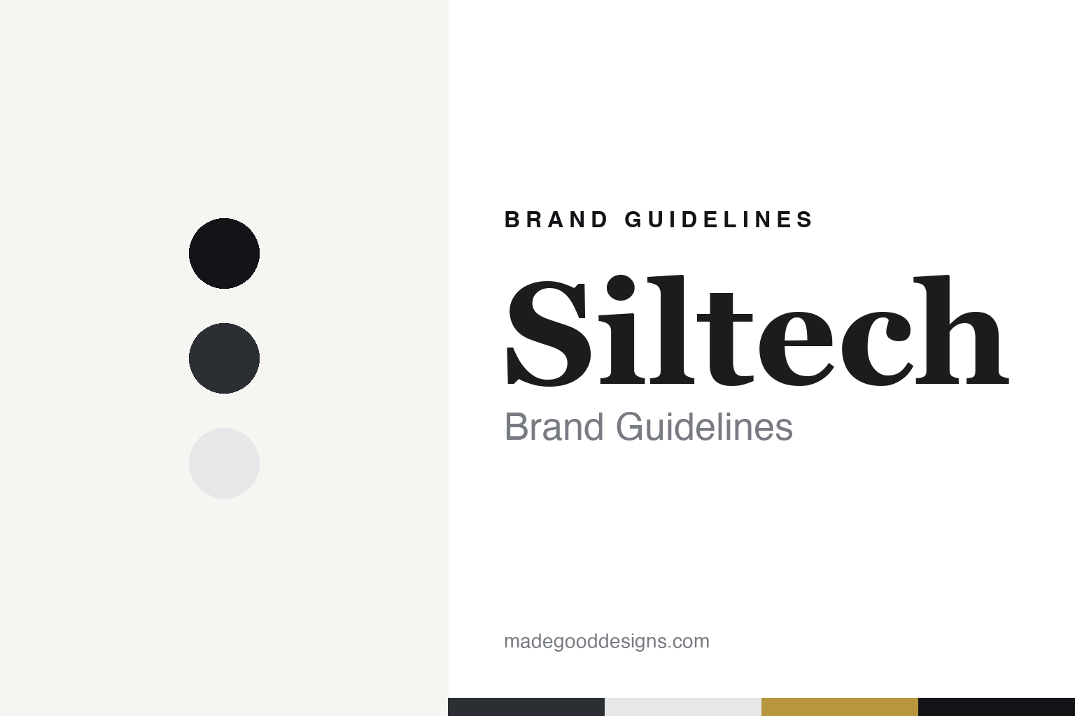 Siltech Brand Guidelines: The Nijmegen Silver-Cable Maker Built Up in Elst