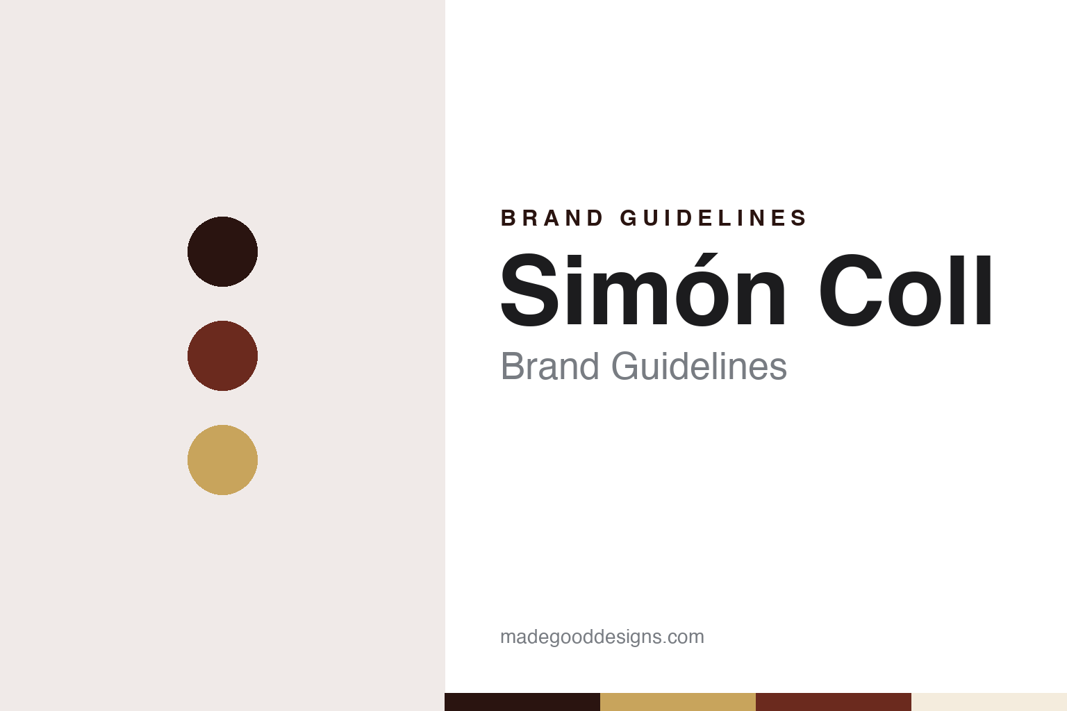 Simón Coll Brand Guidelines: The Sant Sadurní Family Chocolate Maker Since 1840 & Keeper of Amatller