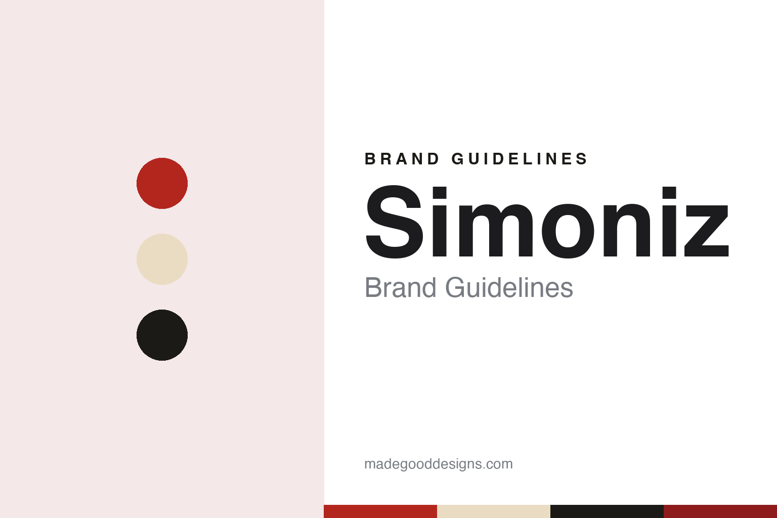 Simoniz brand guidelines — abstract colour discs and material texture (original homage; not a Simoniz product or logo)