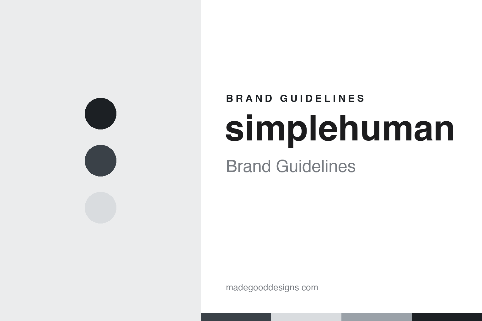 simplehuman Brand Guidelines: Frank Yang, Torrance & Tools for Efficient Living
