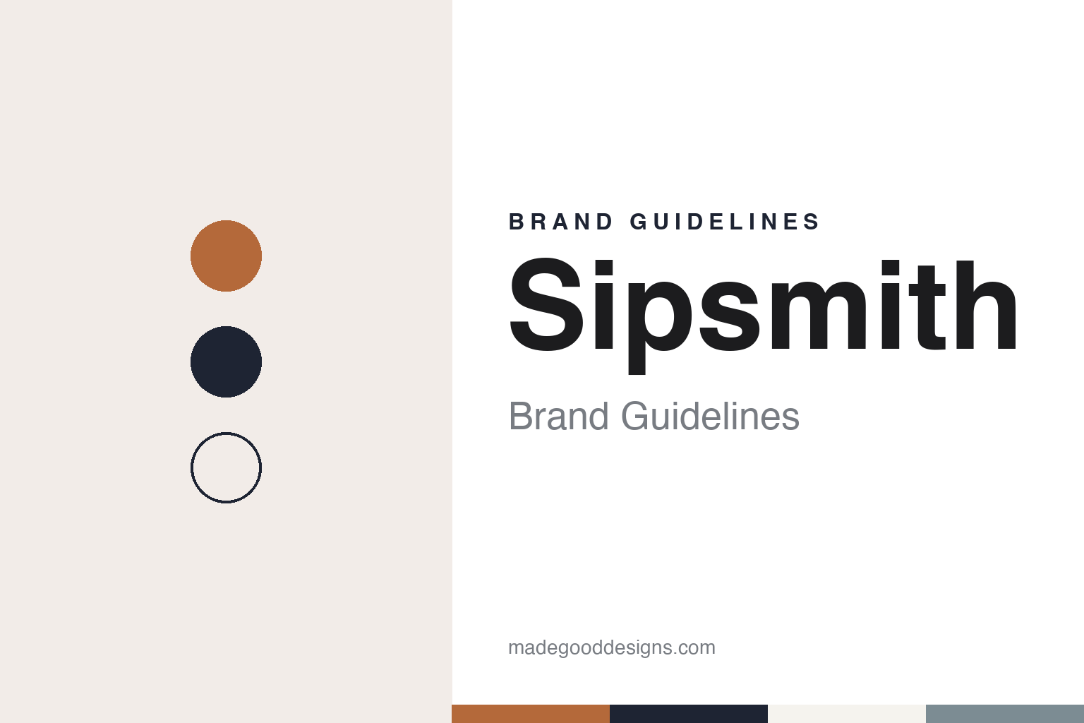 Sipsmith Brand Guidelines: The London Copper-Pot Gin Distillery With a Swan