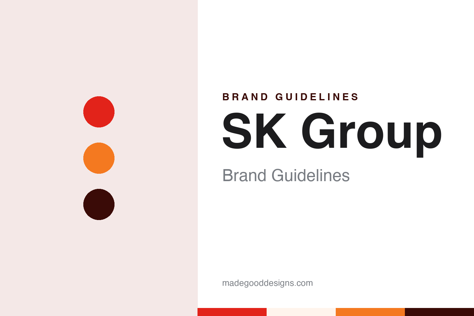 SK Group Brand Guidelines: Sunkyong, Two Letters and the Wings of Happiness