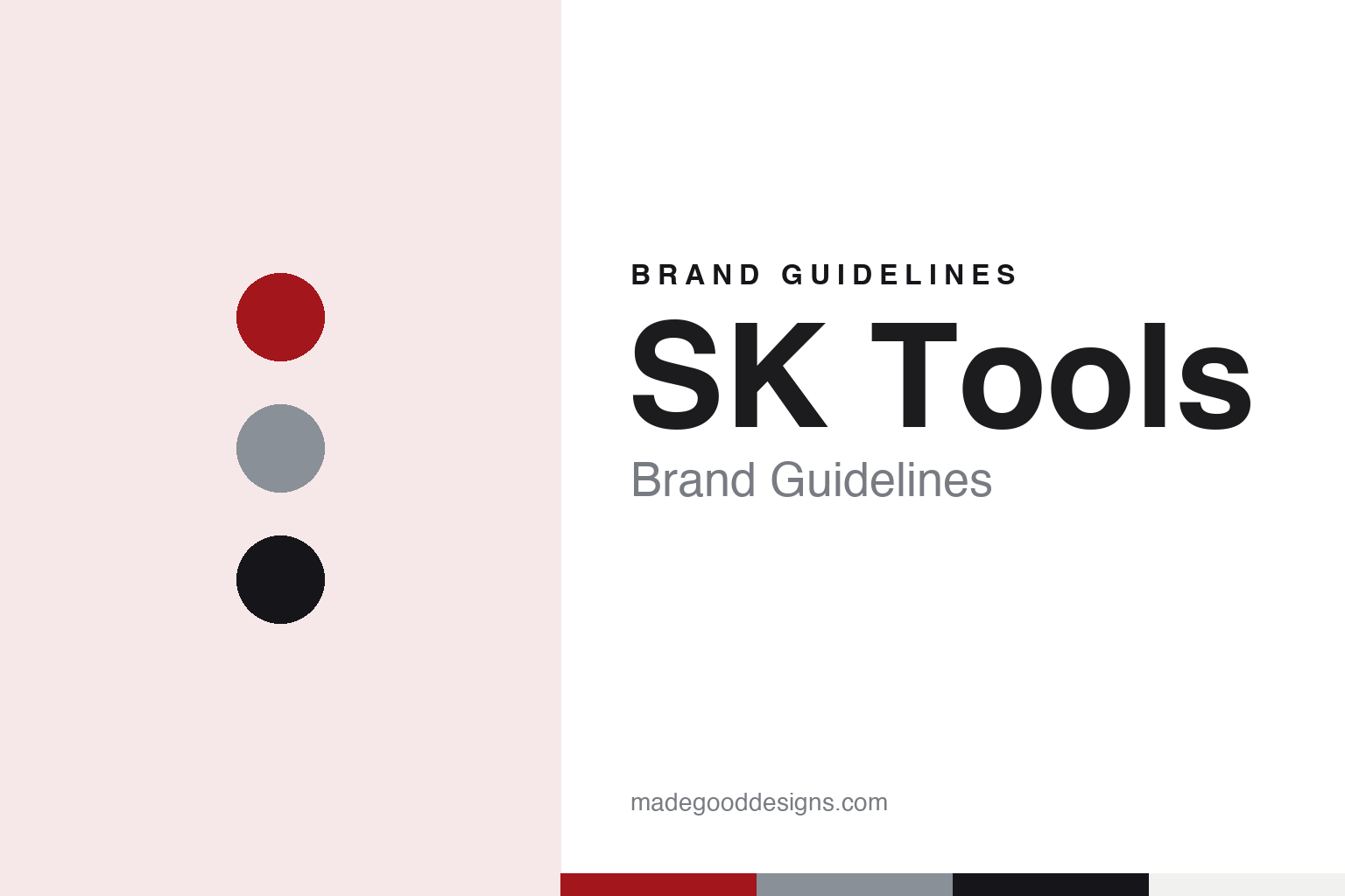 SK Tools Brand Guidelines: Sherman-Klove, the S-K Diamond & GreatStar