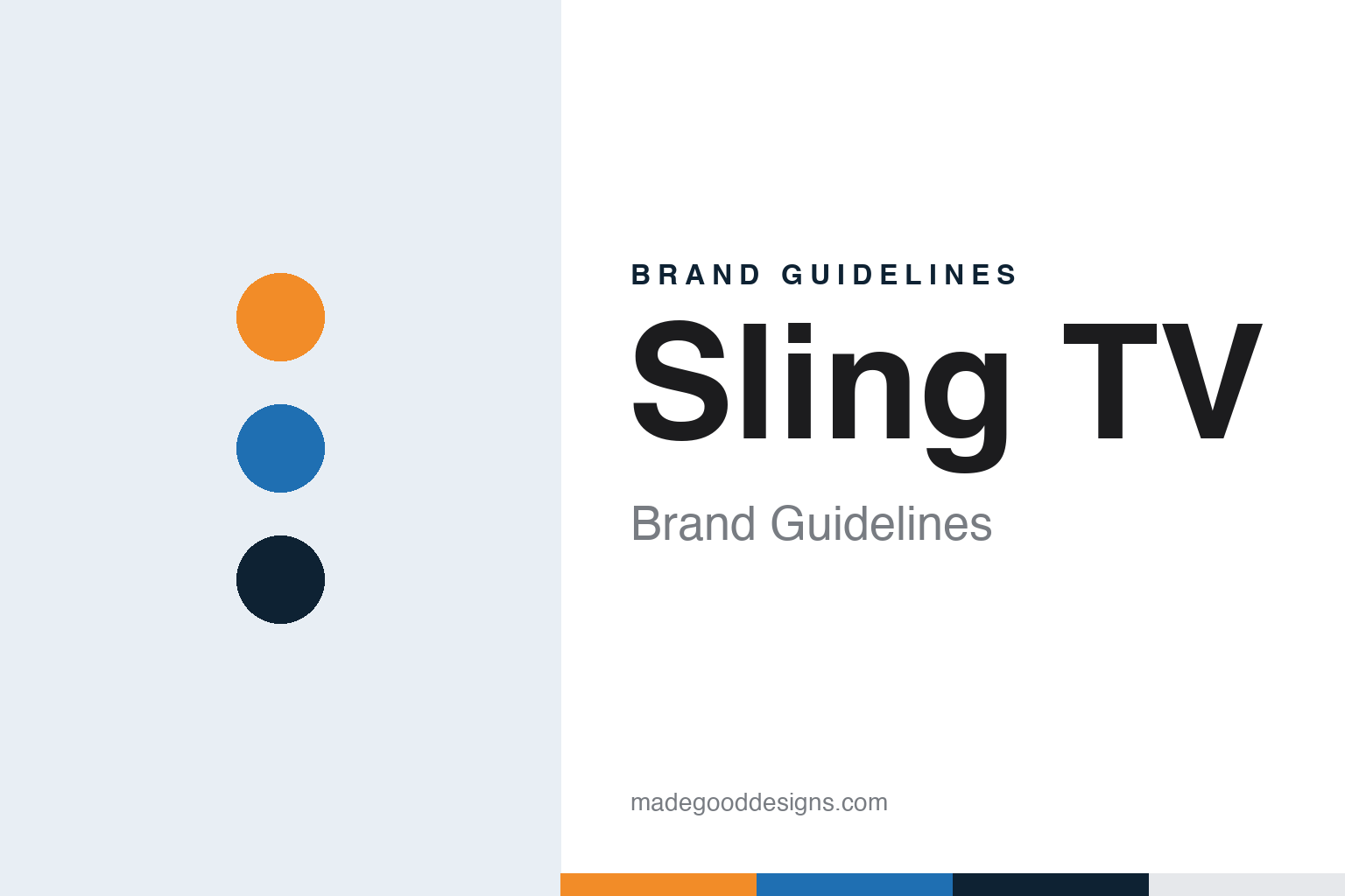 Sling TV Brand Guidelines: Sling Orange, Sling Blue & the Return of “TV”