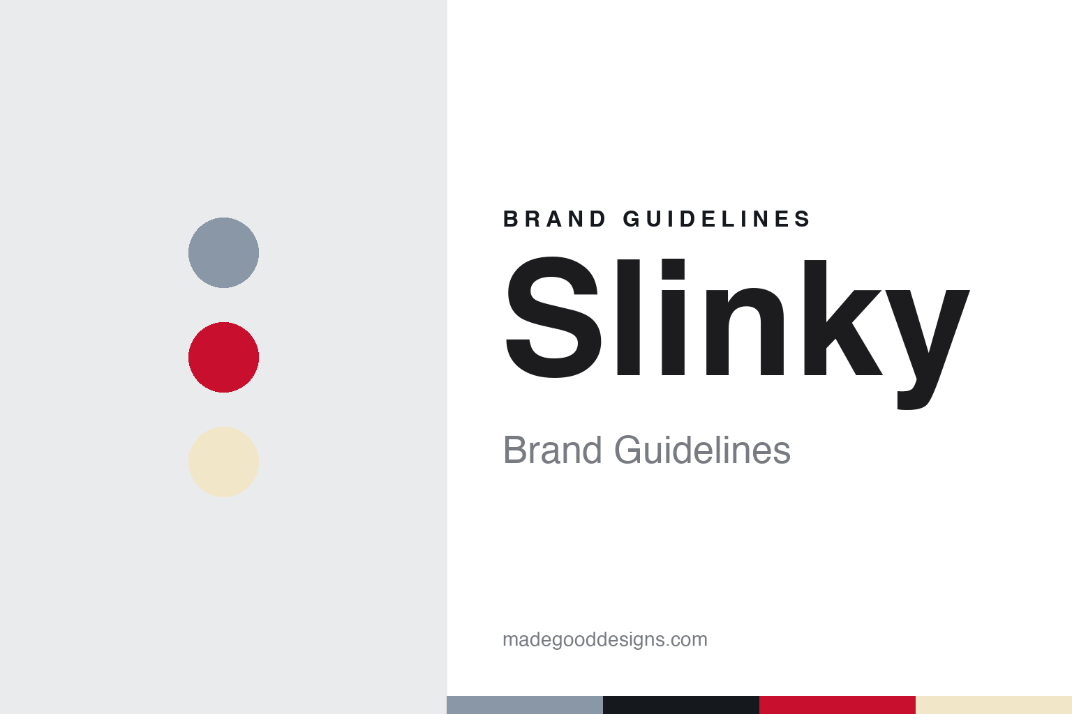 Slinky Brand Guidelines: A Walking Spring from Pennsylvania