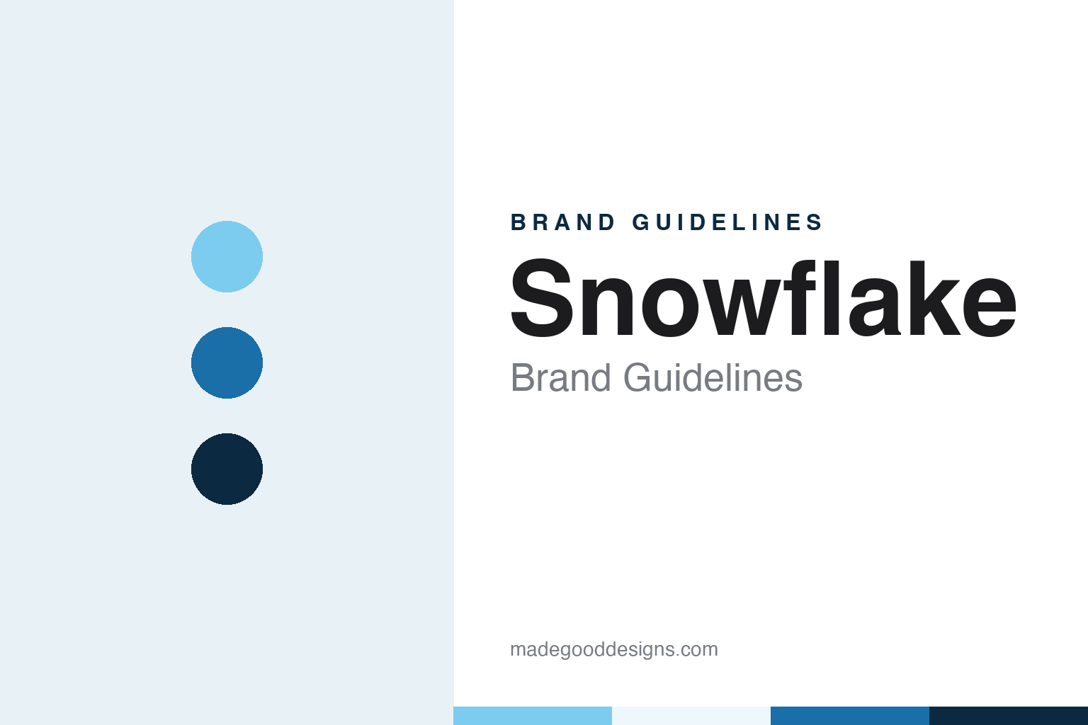 Snowflake brand guidelines — abstract colour discs and material texture (original homage; not a Snowflake product or logo)