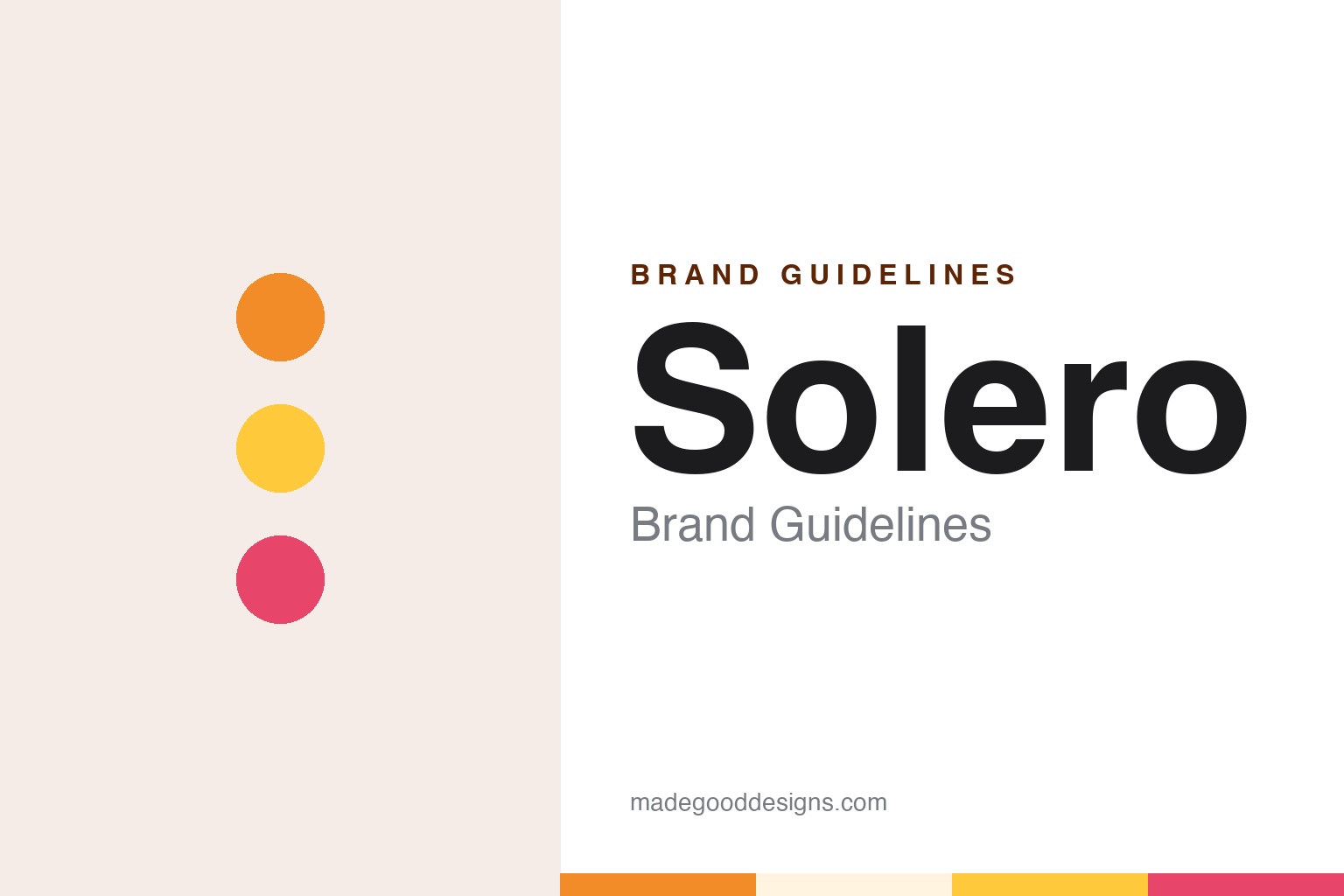 Solero Brand Guidelines: The Wall’s Fruit-Coated Lolly Named for the Sun