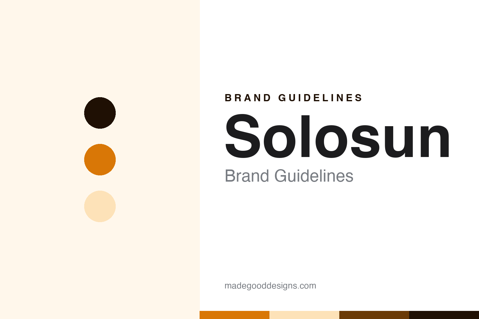 Solosun Brand Guidelines: A Cricketer’s Workshop That Sells Its Own Bats