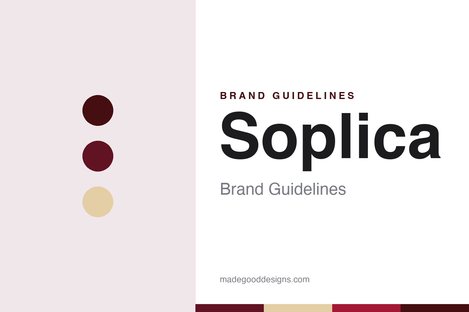 Soplica Brand Guidelines: The Polish Vodka From Gniezno Now Made at Oborniki for Maspex