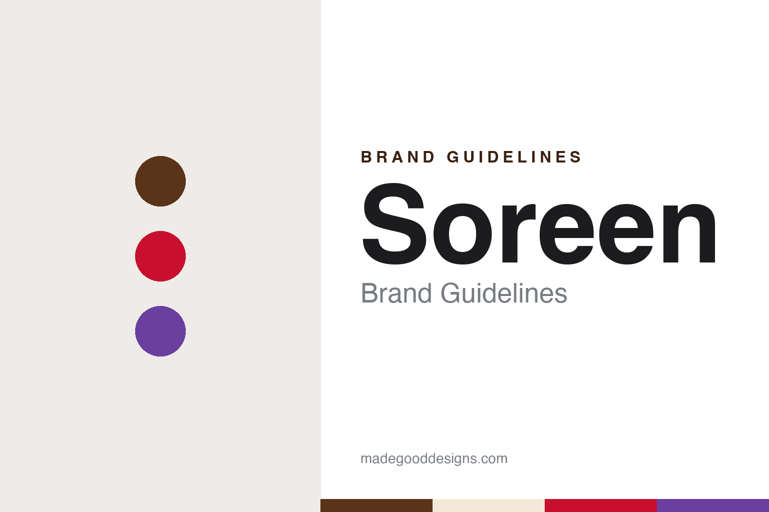 Soreen Brand Guidelines: The Manchester Malt Loaf With a Danish Founder