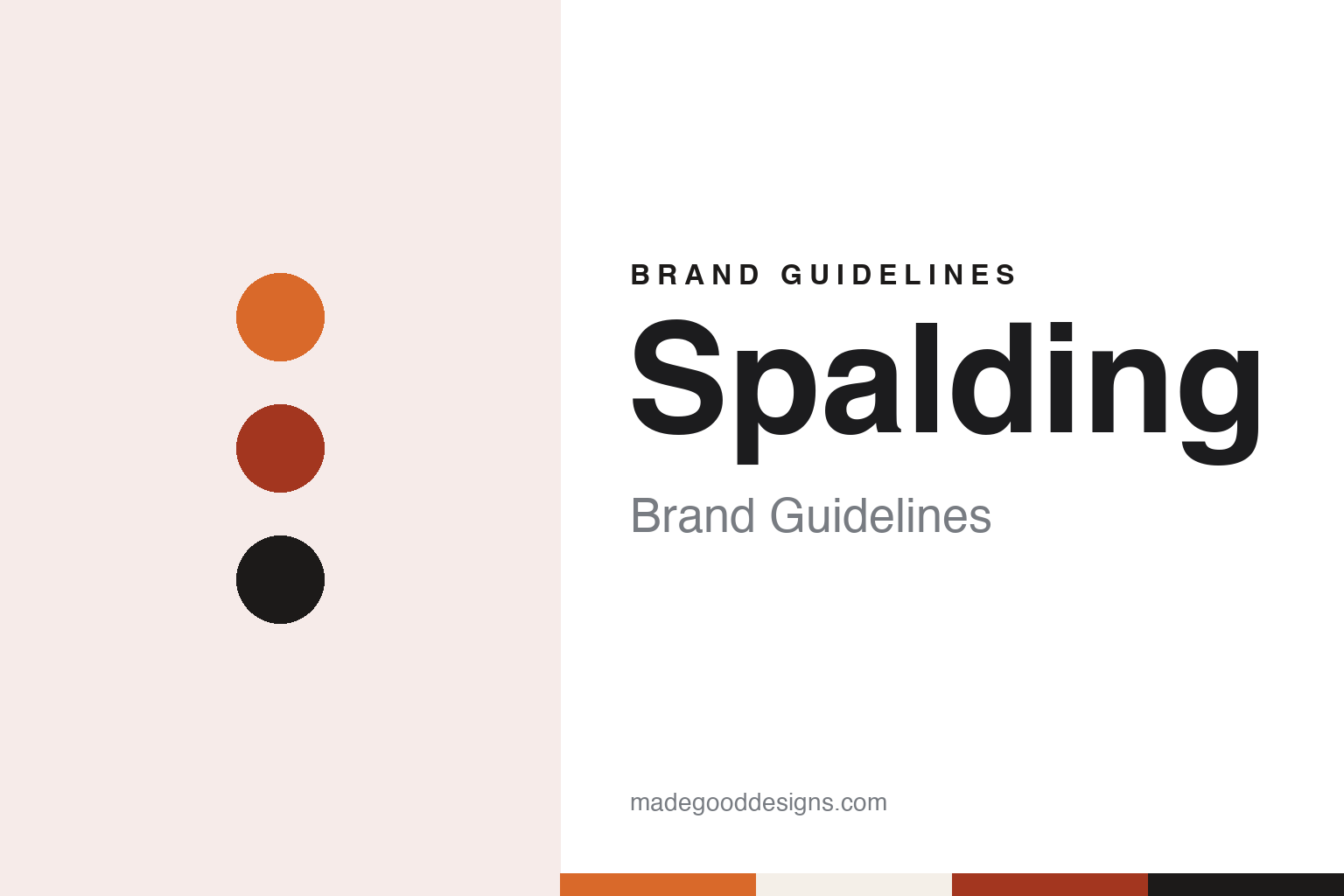 Spalding Brand Guidelines: The Chicago Ball Maker Albert Spalding Founded in 1876
