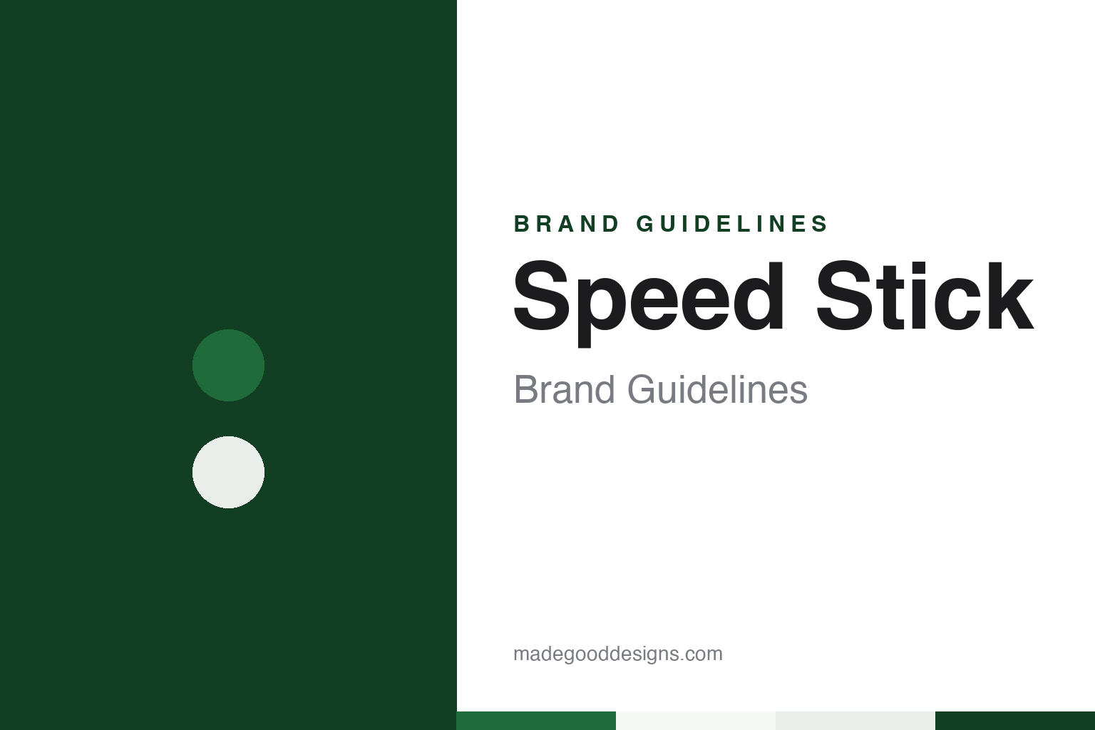 Speed Stick Brand Guidelines: Mennen’s 1963 Deodorant, Owned by Colgate-Palmolive Since 1992