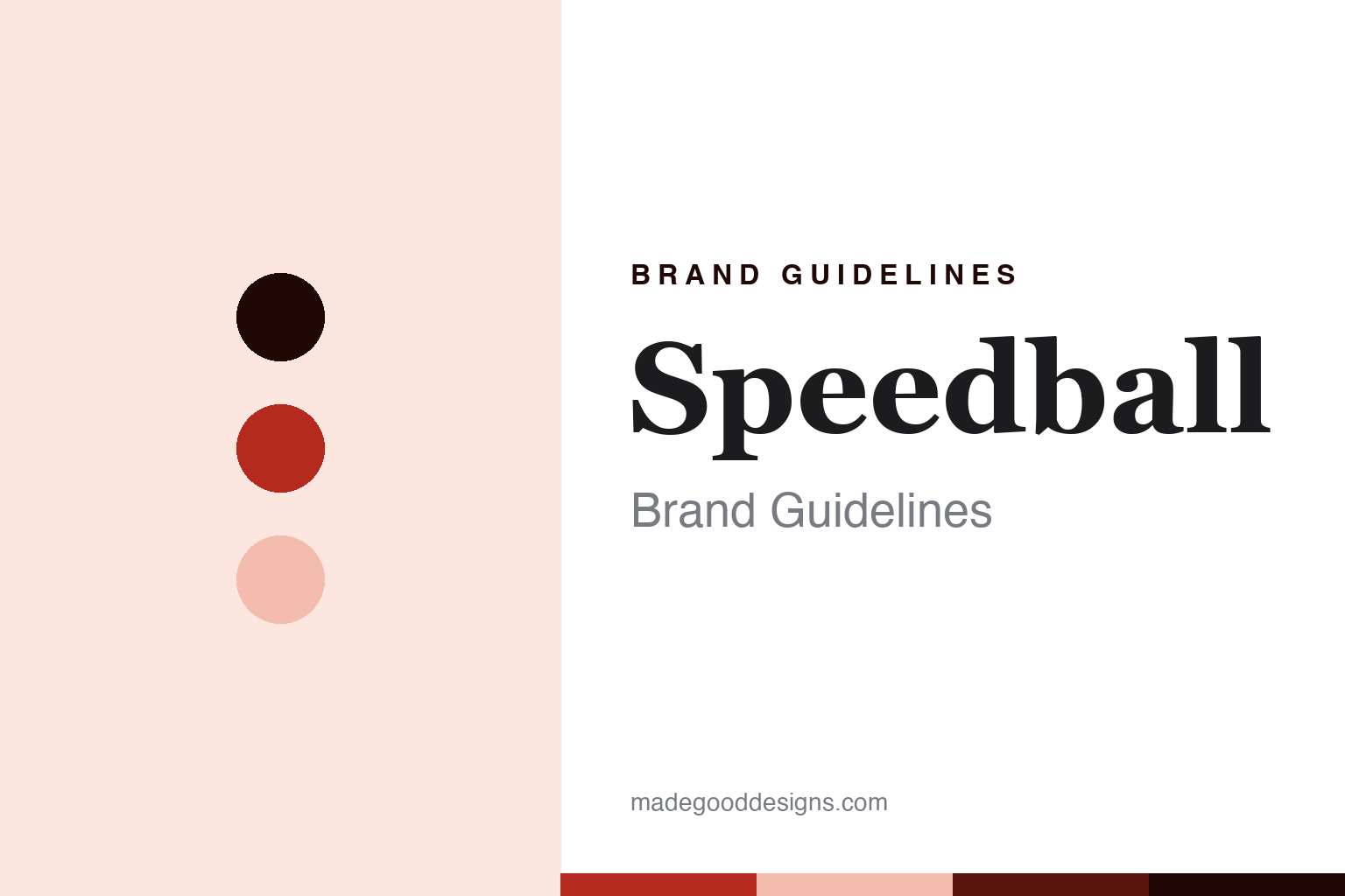 Speedball Brand Guidelines: A Lettering Pen That Learned to Throw Pots