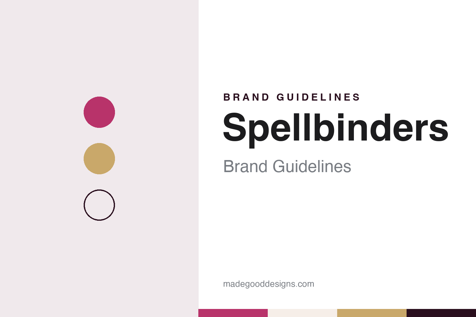 Spellbinders Brand Guidelines: The Die-Template Maker Jeff and Stacey Caron Started in 2003